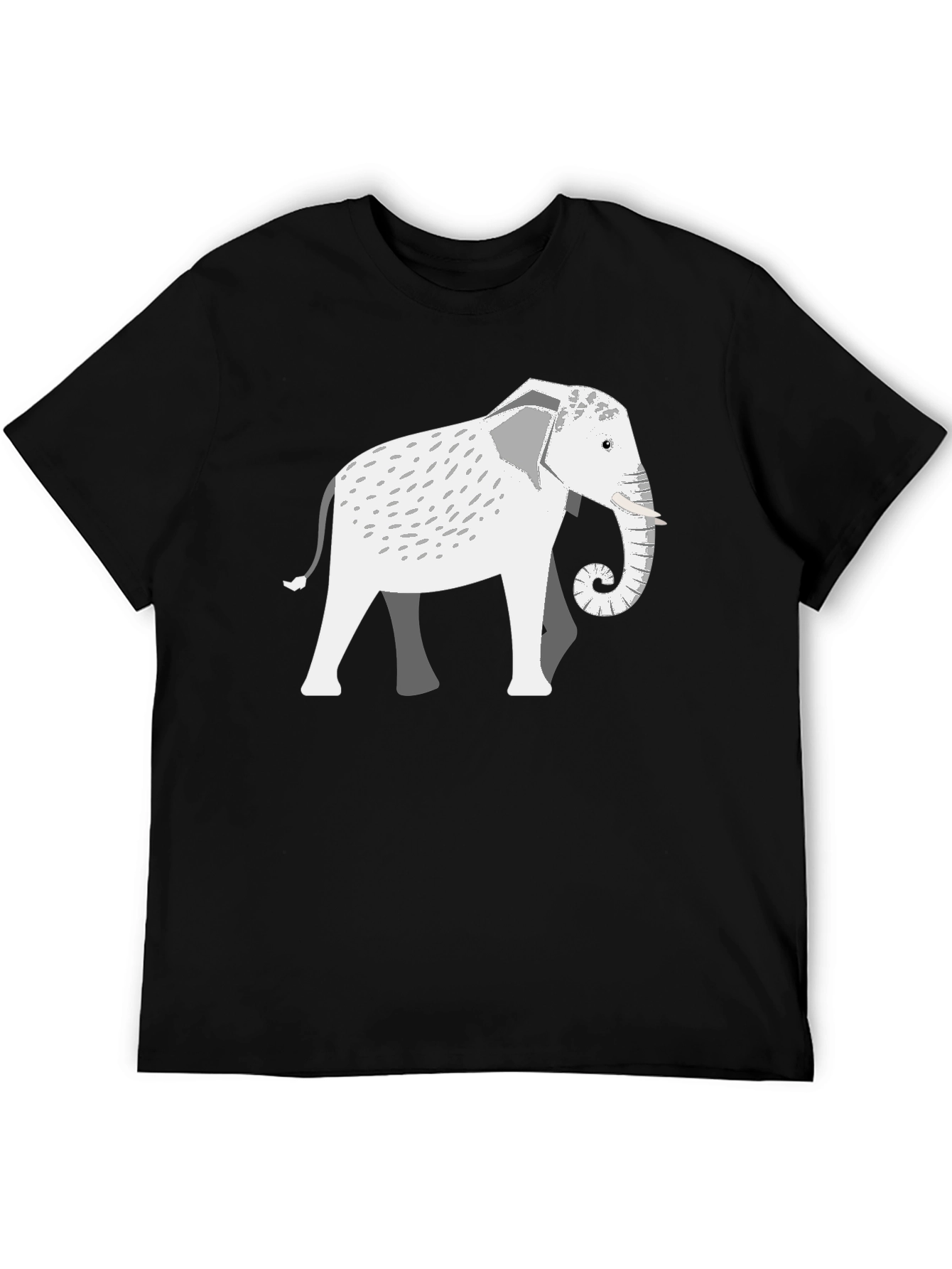 Elephant Graphic Tee - Unique Animal Design