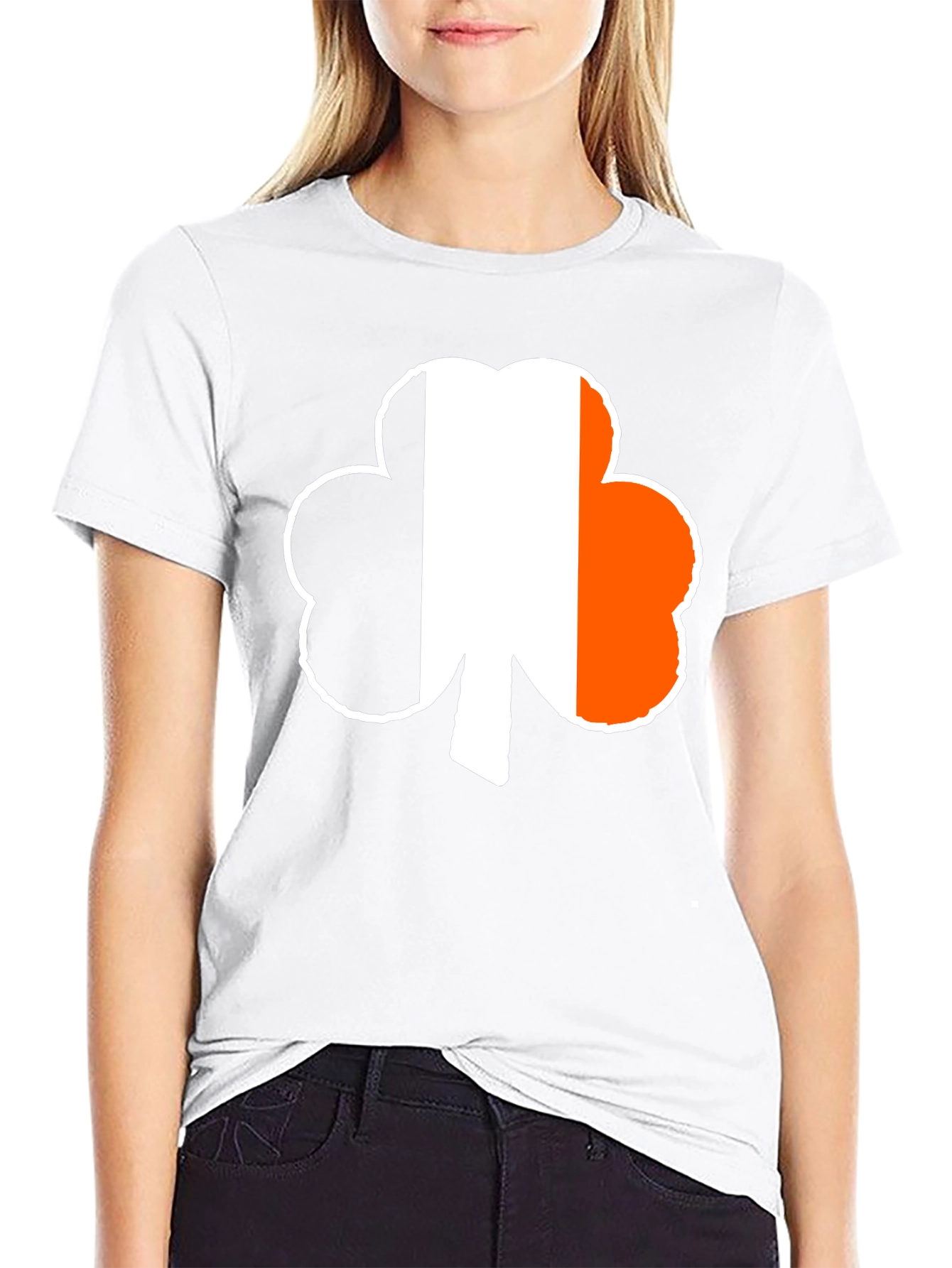 Irish Flag Shamrock T-Shirt - St. Patricks Day