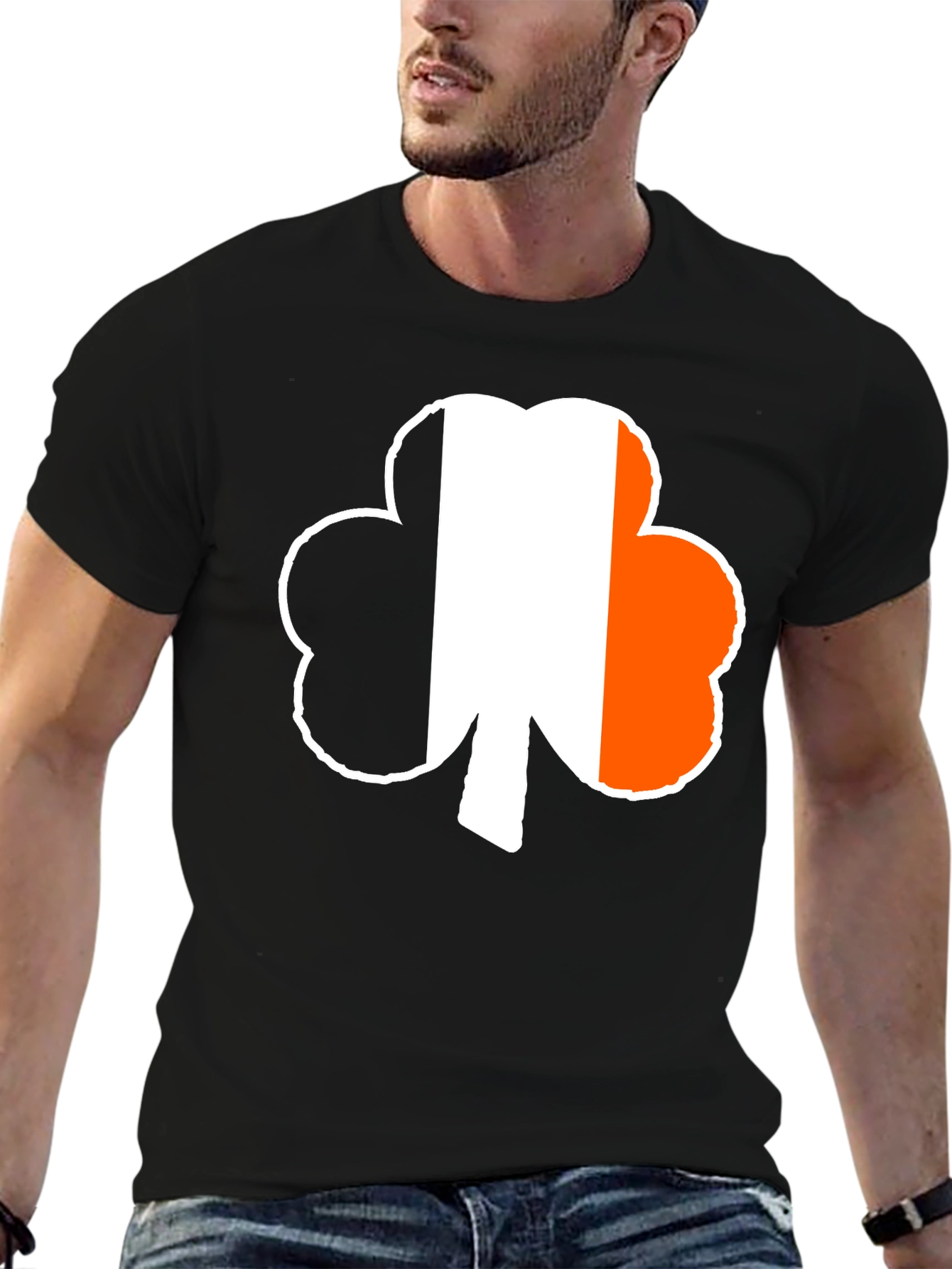 Irish Flag Shamrock T-Shirt - St. Patricks Day