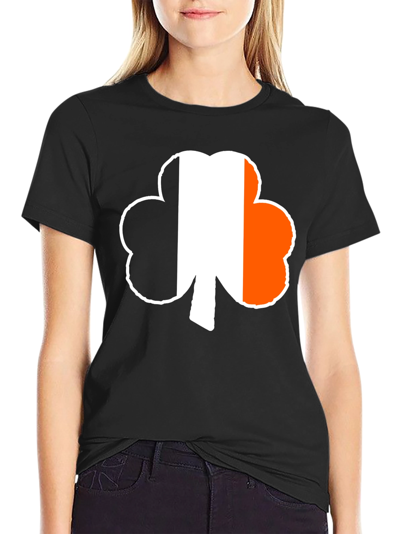 Irish Flag Shamrock T-Shirt - St. Patricks Day