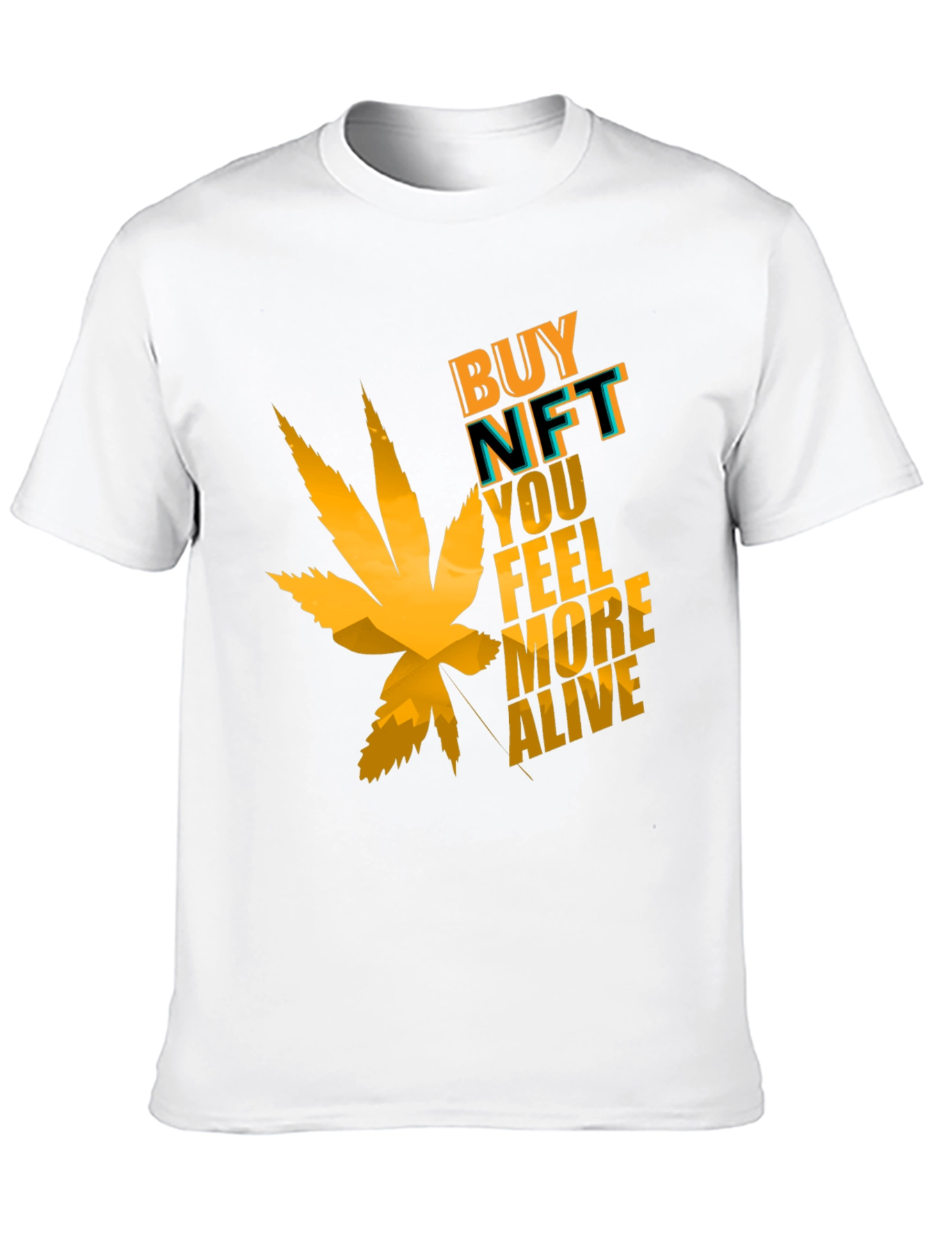 Buy NFT Feel More Alive Graphic Tee
