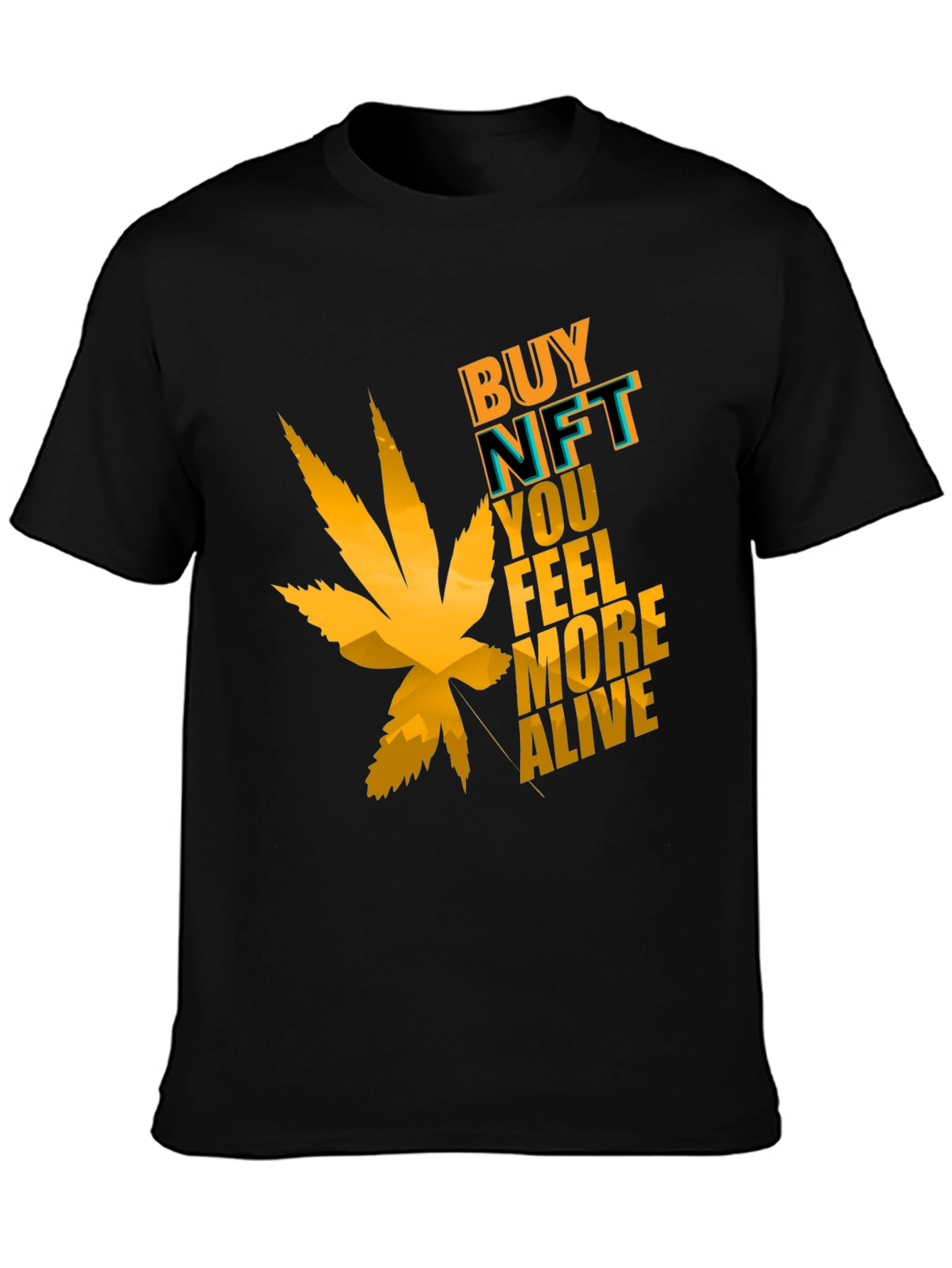 Buy NFT Feel More Alive Graphic Tee
