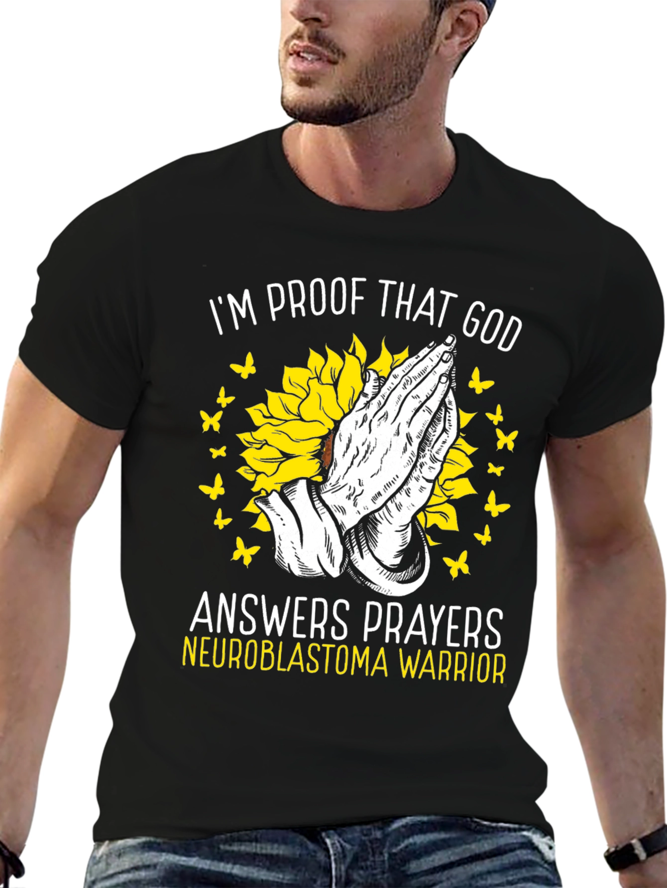 Im Proof That God Answers Prayers T-Shirt