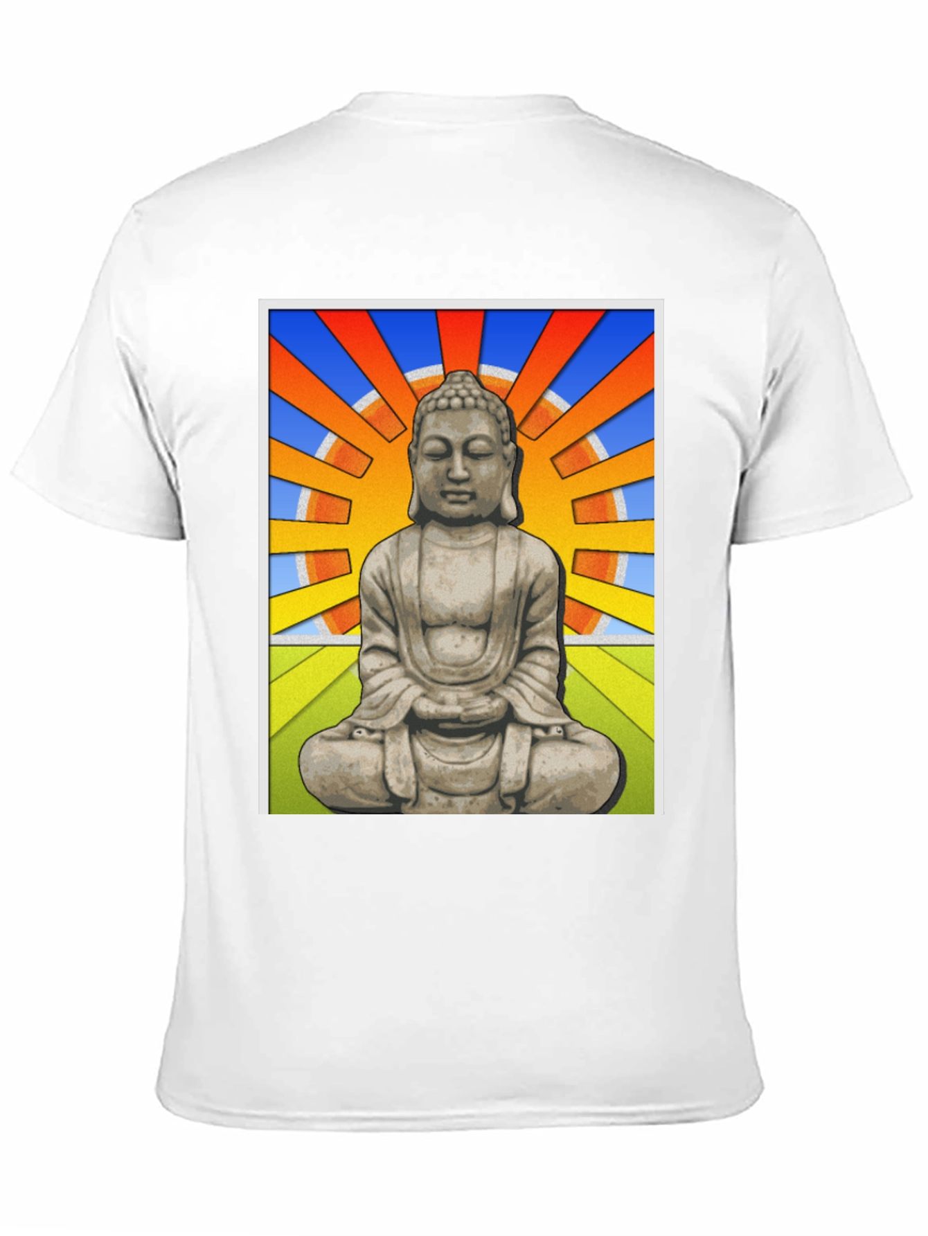 Buddha Graphic T-Shirt - Artistic Zen Design