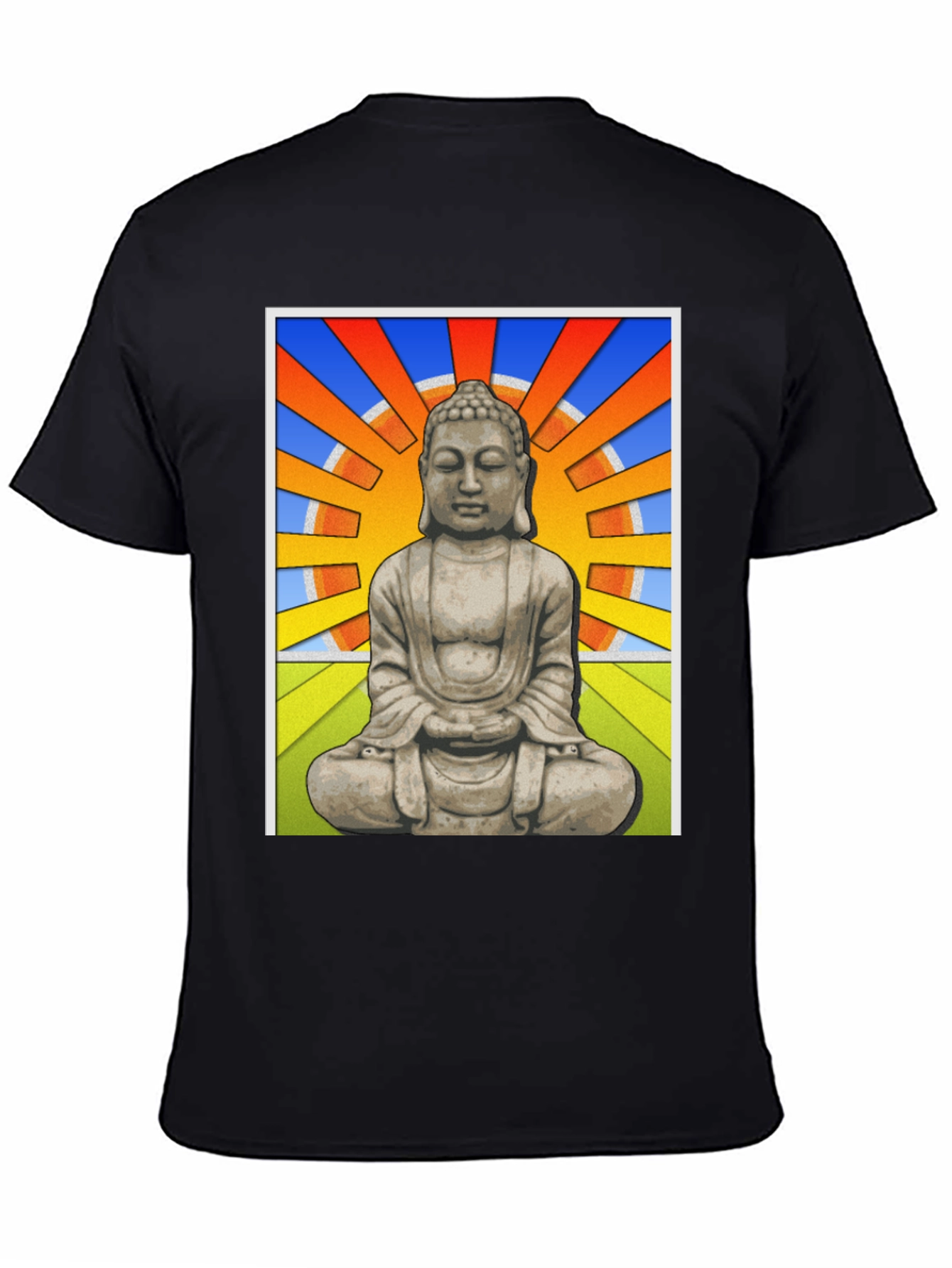 Buddha Graphic T-Shirt - Artistic Zen Design