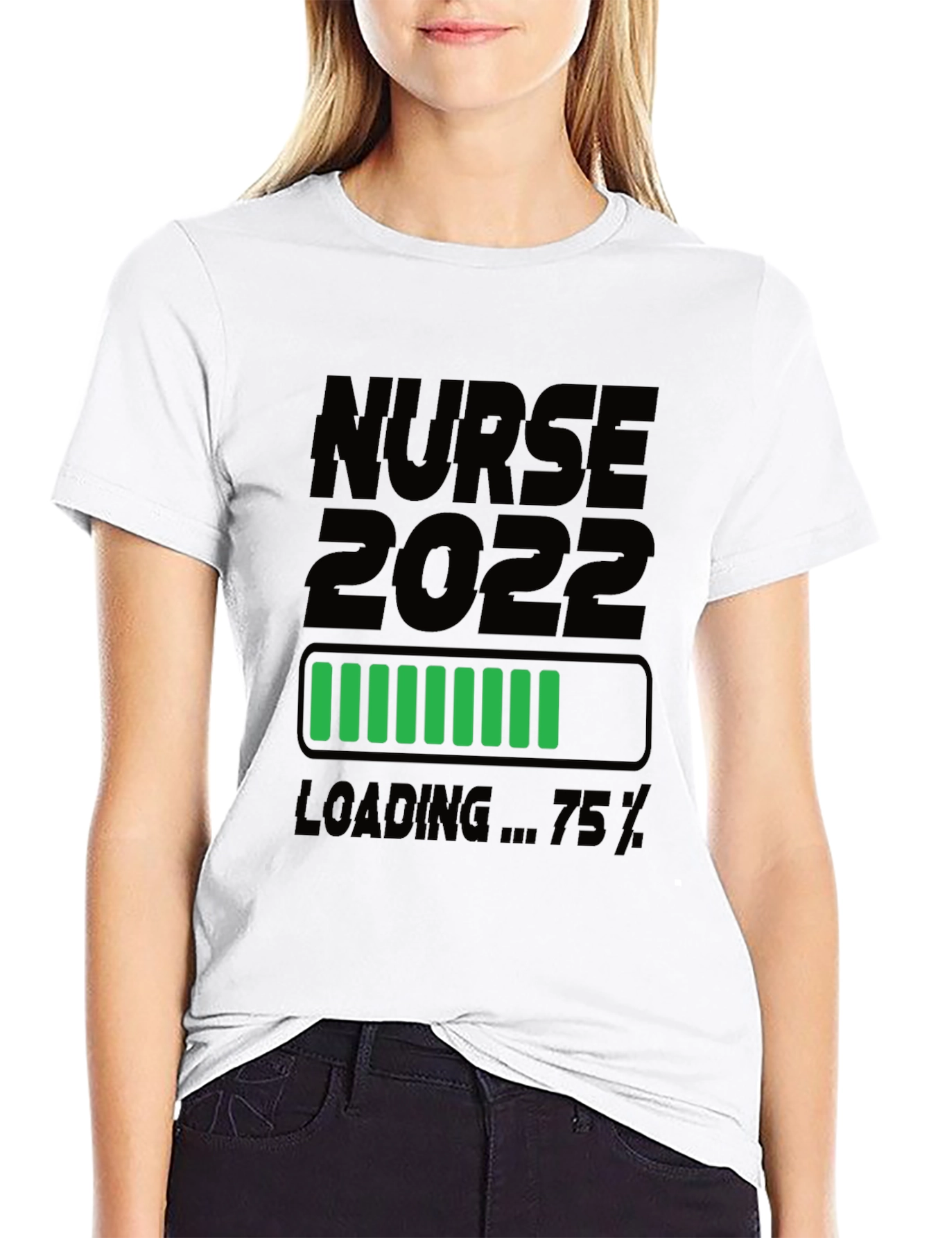 Nurse 2022 Loading T-Shirt - Graduation Gift
