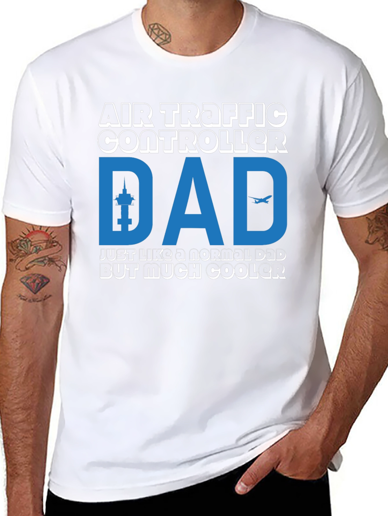 Air Traffic Controller Dad T-Shirt