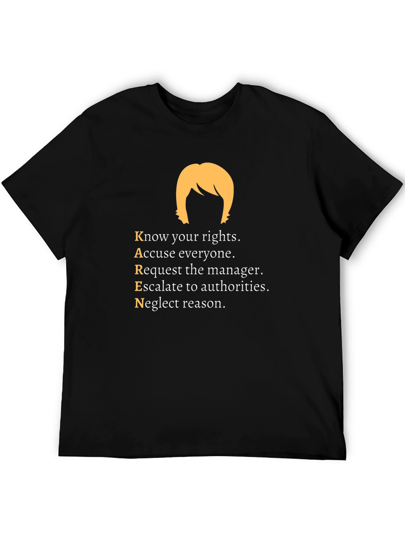 KAREN Definition T-Shirt Novelty Funny Tee