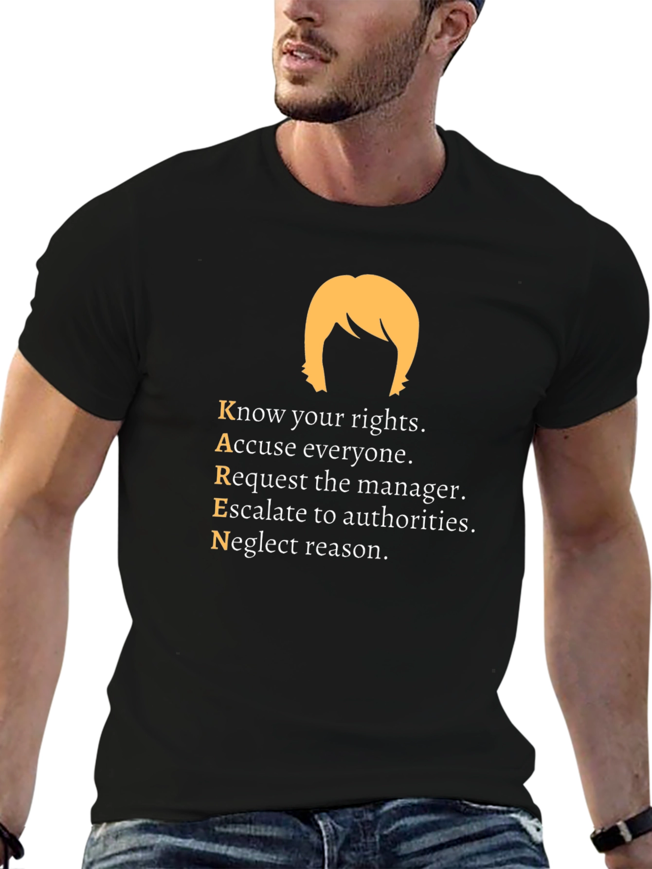KAREN Definition T-Shirt Novelty Funny Tee