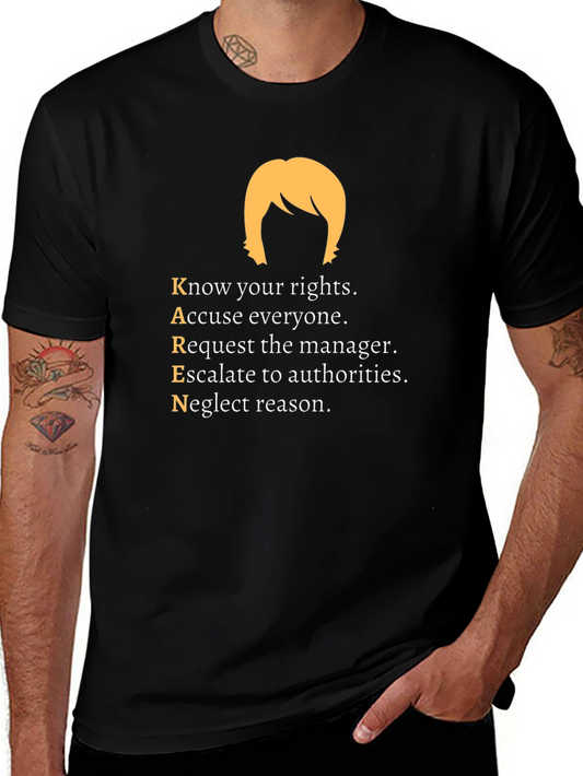 KAREN Definition T-Shirt Novelty Funny Tee