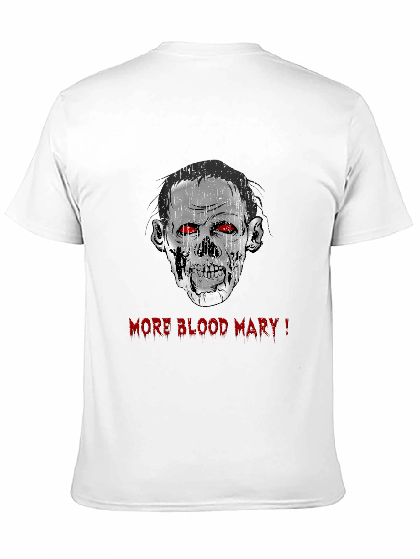 Zombie More Blood Mary! Graphic Black T-Shirt