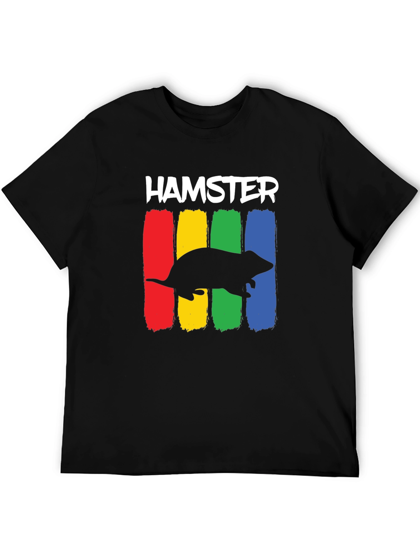 Hamster Rainbow T-Shirt - Novelty Animal Tee
