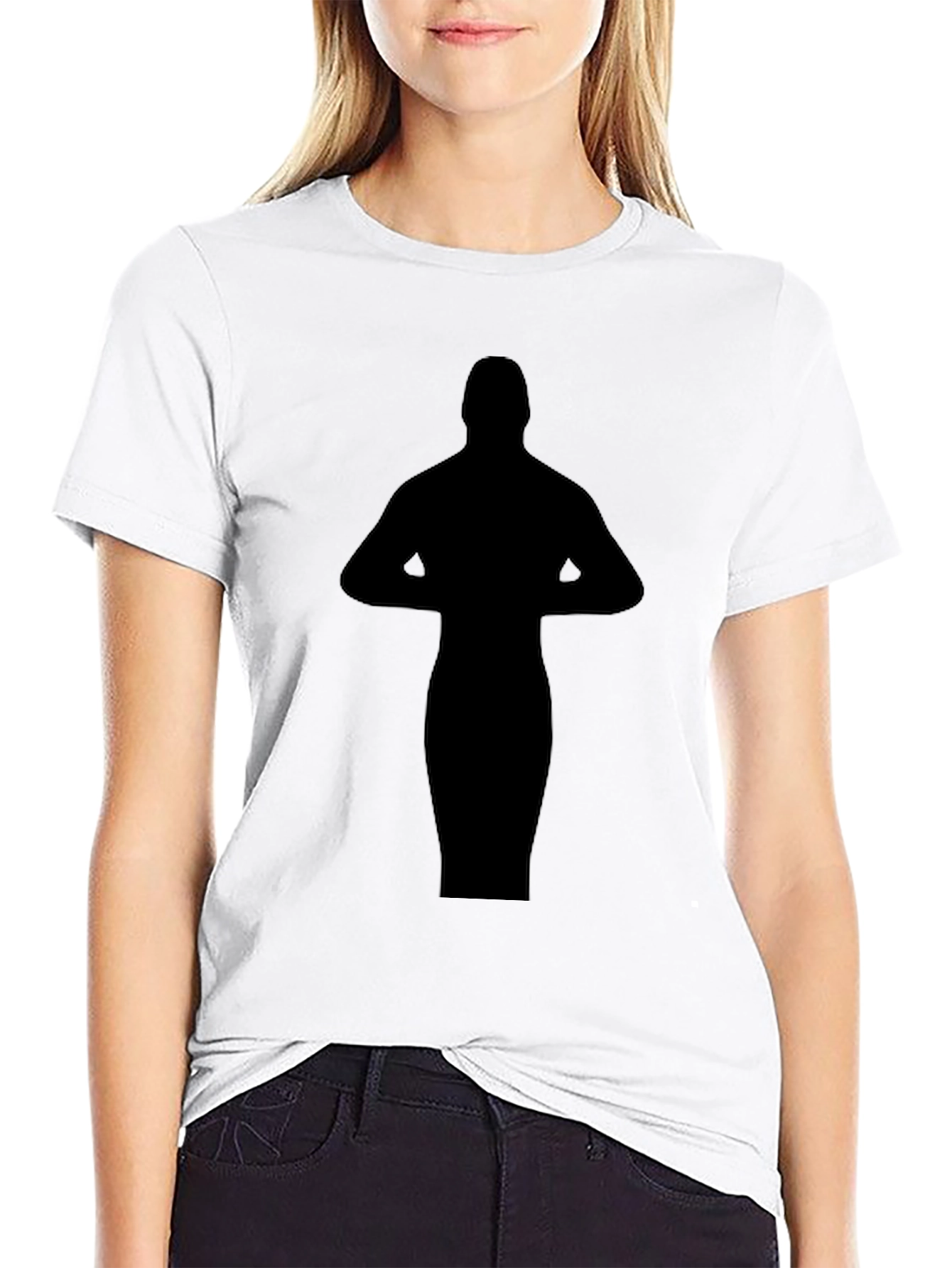 Silhouette T-Shirt - Black Graphic Tee