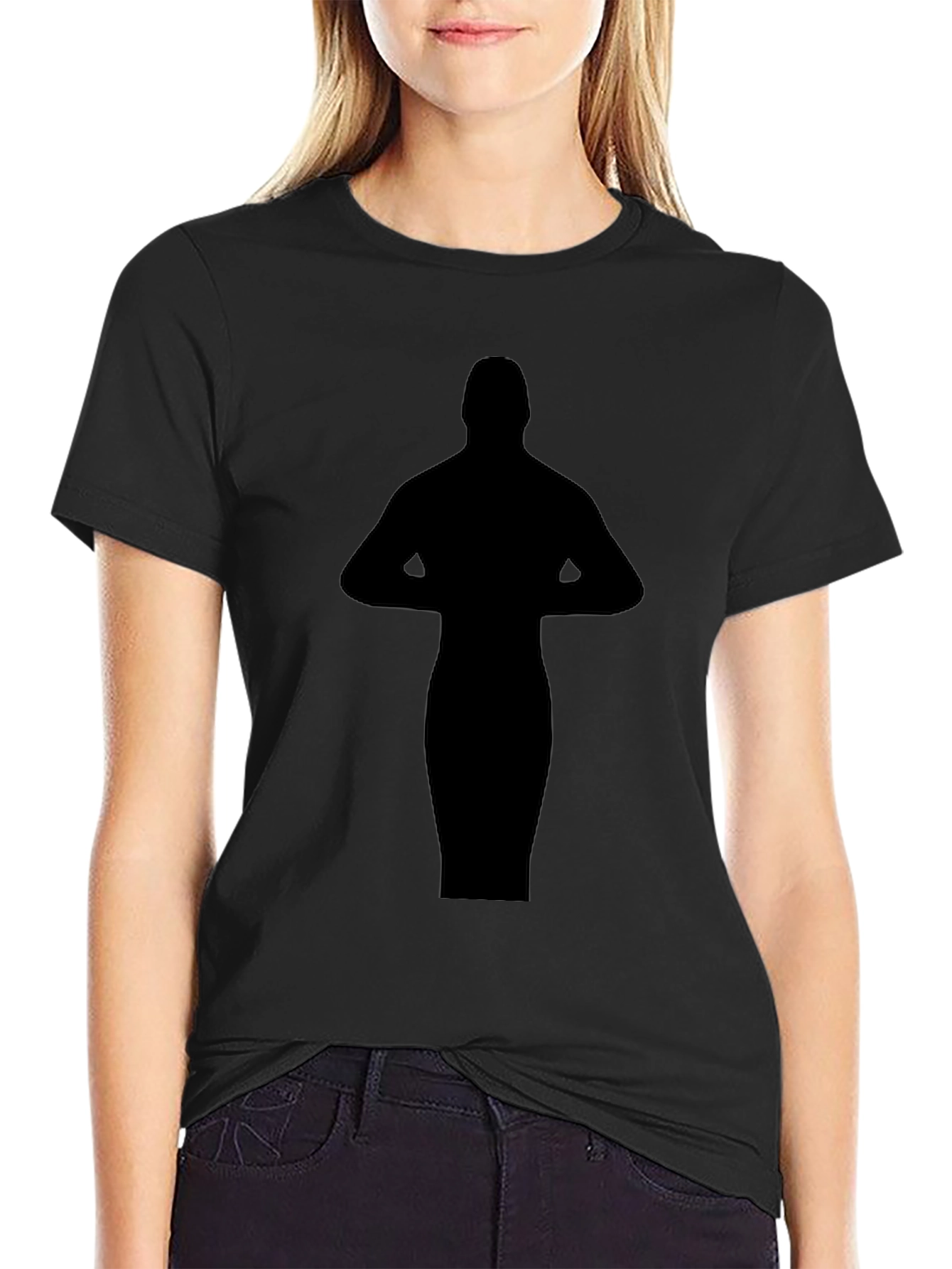 Silhouette T-Shirt - Black Graphic Tee