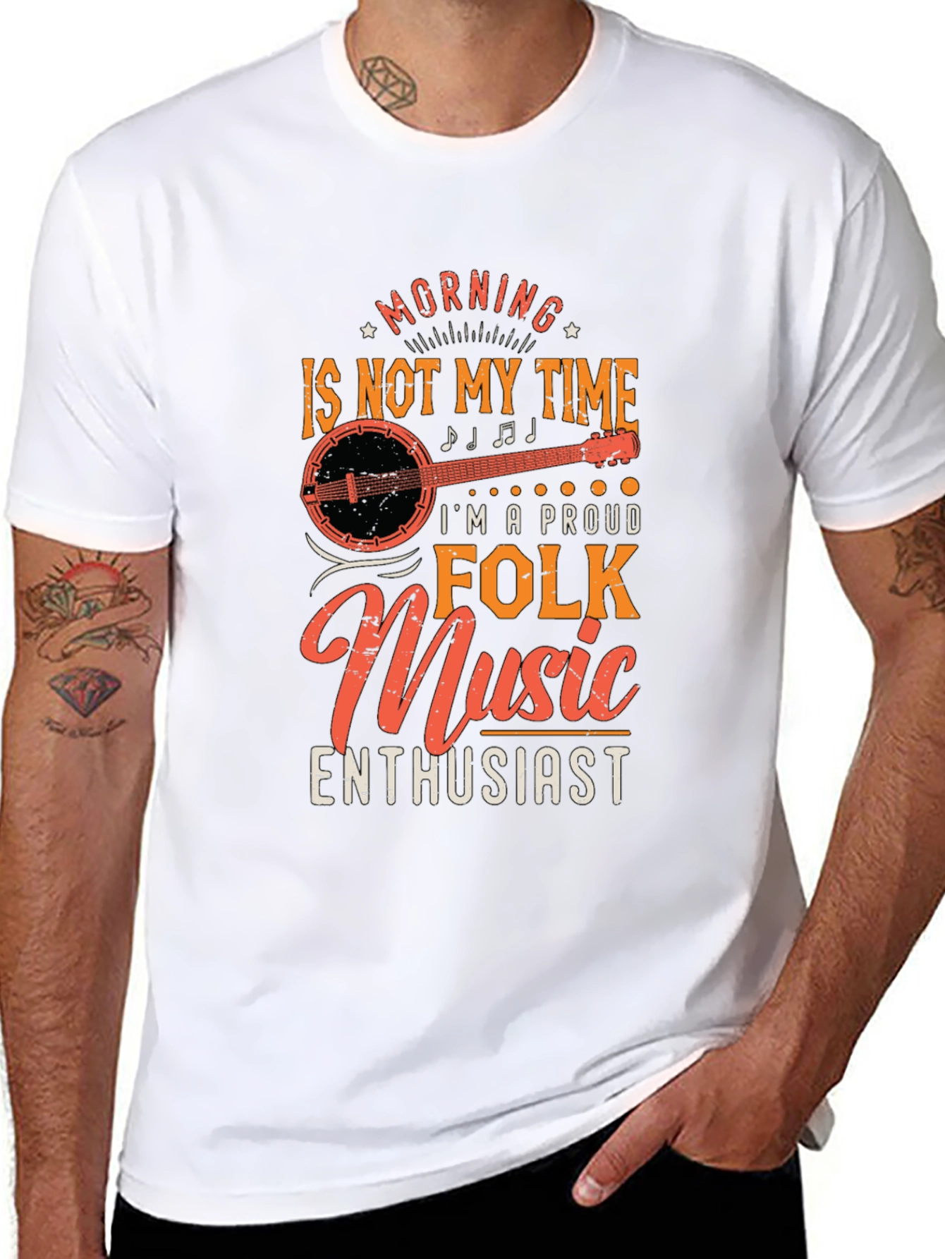 Folk Music Enthusiast T-Shirt