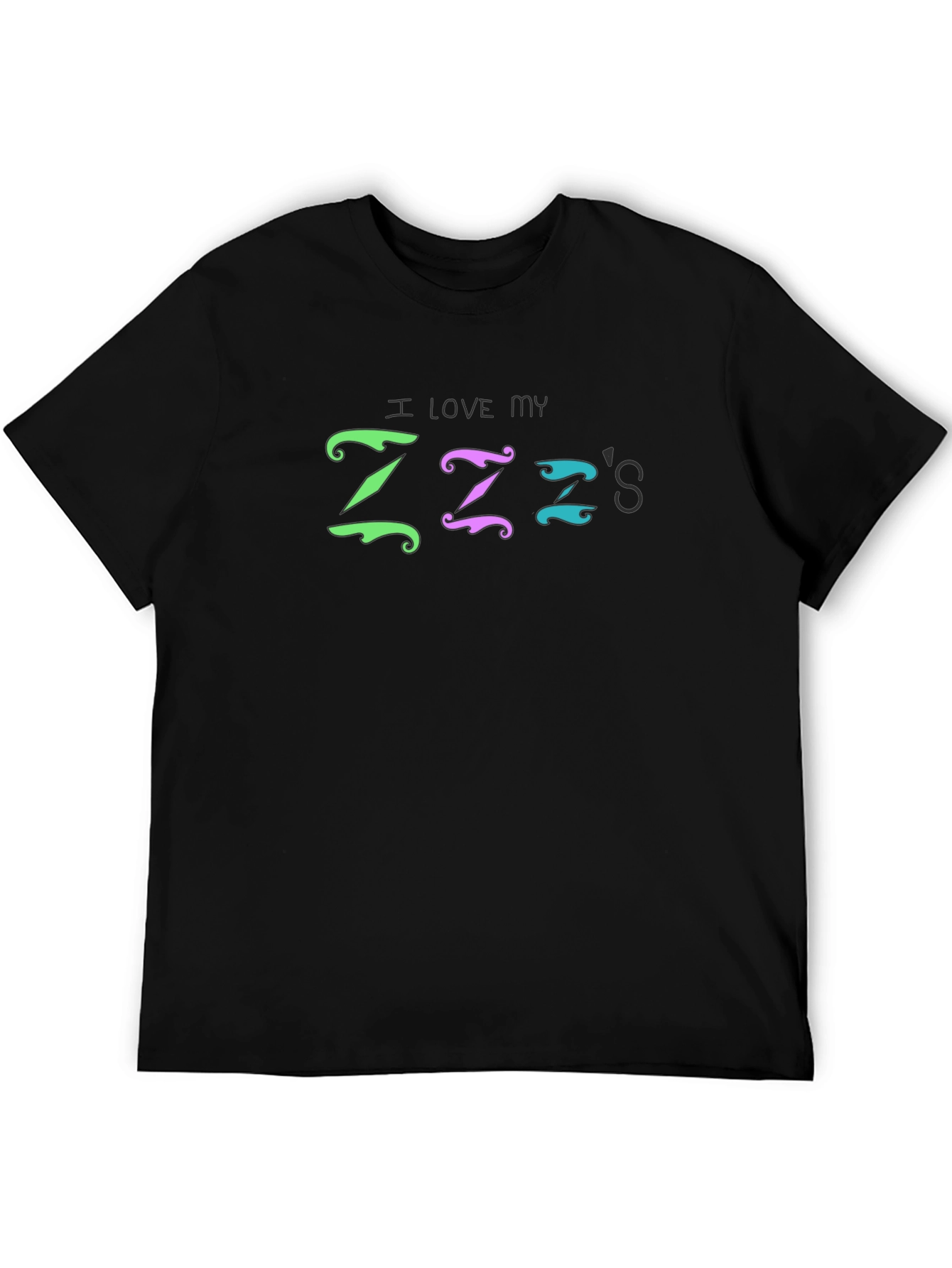I Love My Zzzs T-Shirt - Fun Sleepwear