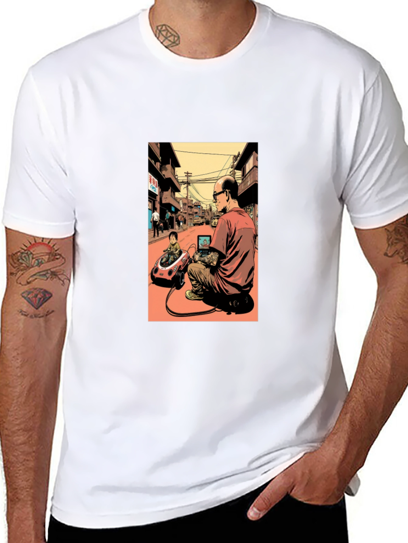 Graphic Tee - Street Scene