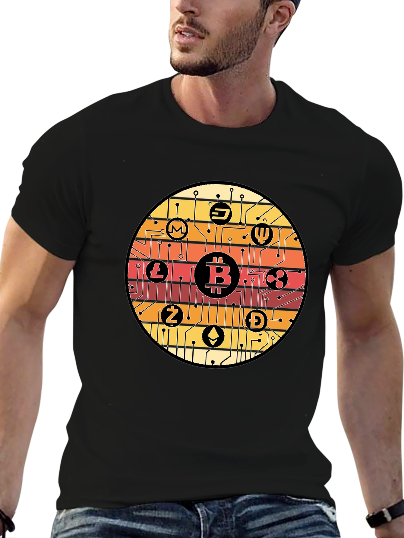 Crypto Circuit Tee - Bitcoin & Altcoins