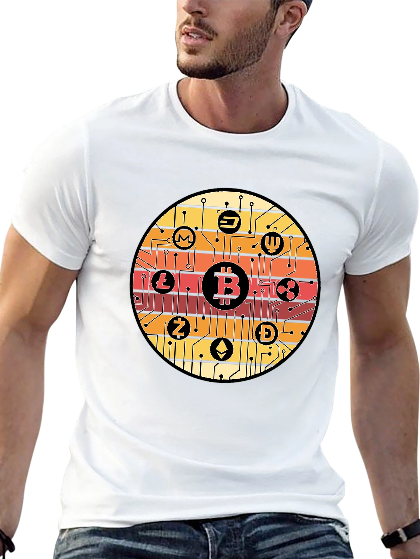 Crypto Circuit Tee - Bitcoin & Altcoins