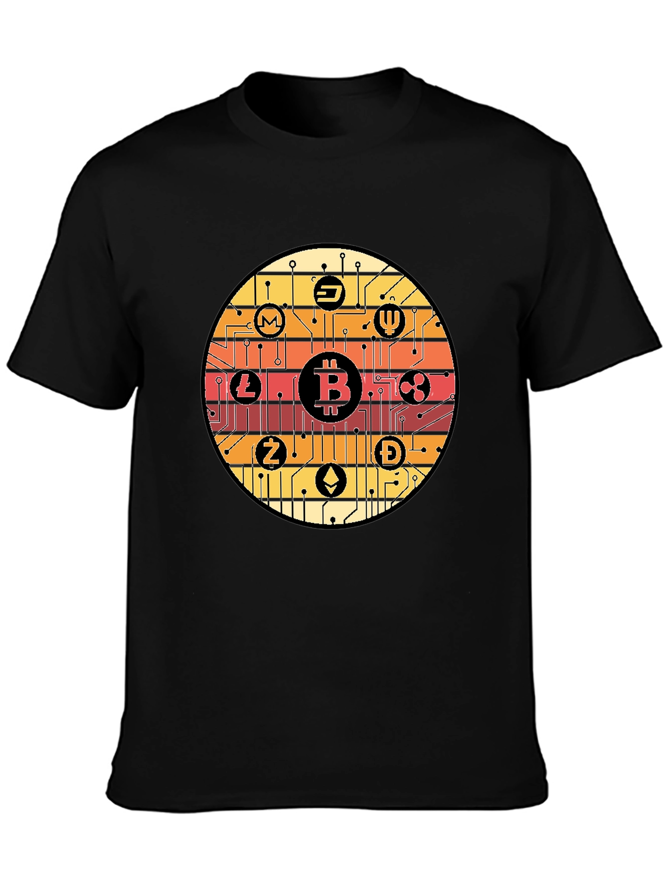 Crypto Circuit Tee - Bitcoin & Altcoins