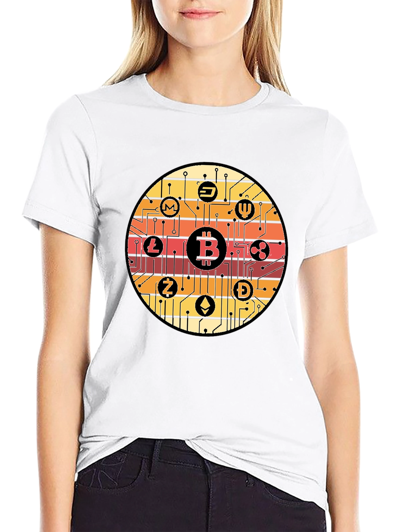 Crypto Circuit Tee - Bitcoin & Altcoins
