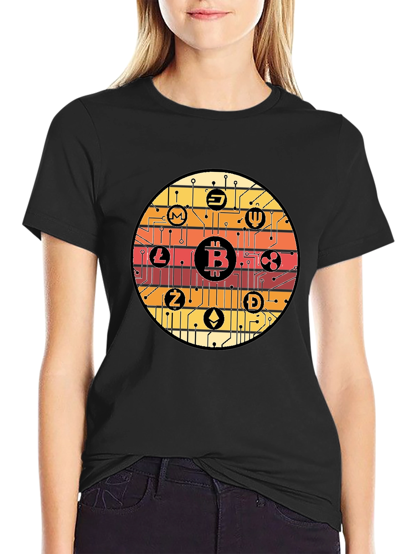 Crypto Circuit Tee - Bitcoin & Altcoins