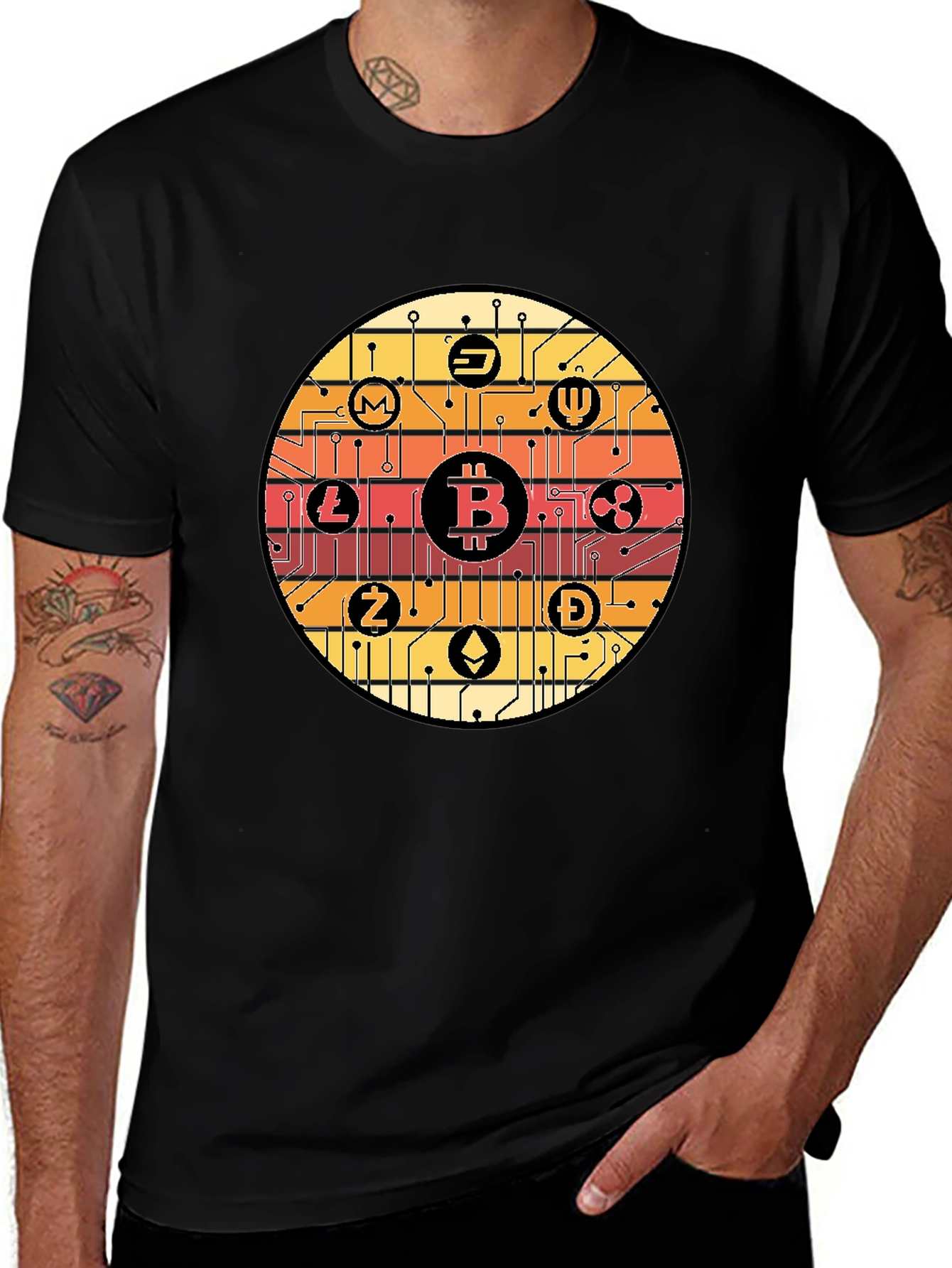 Crypto Circuit Tee - Bitcoin & Altcoins