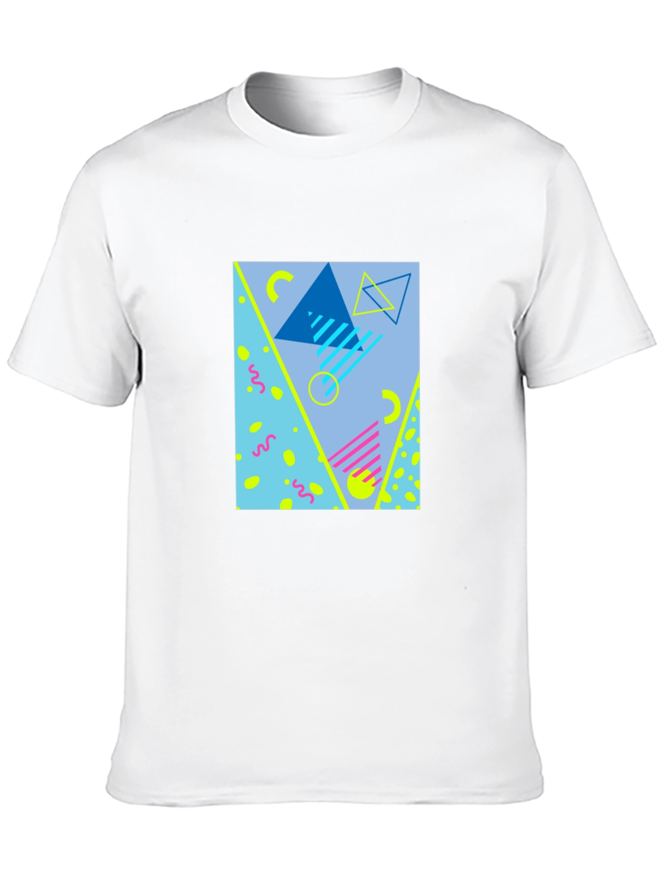 Retro 90s Style Graphic T-Shirt - Black