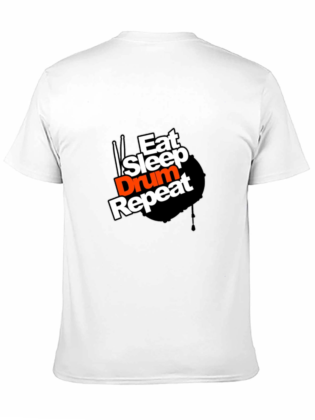 Eat Sleep Drum Repeat Graphic T-Shirt