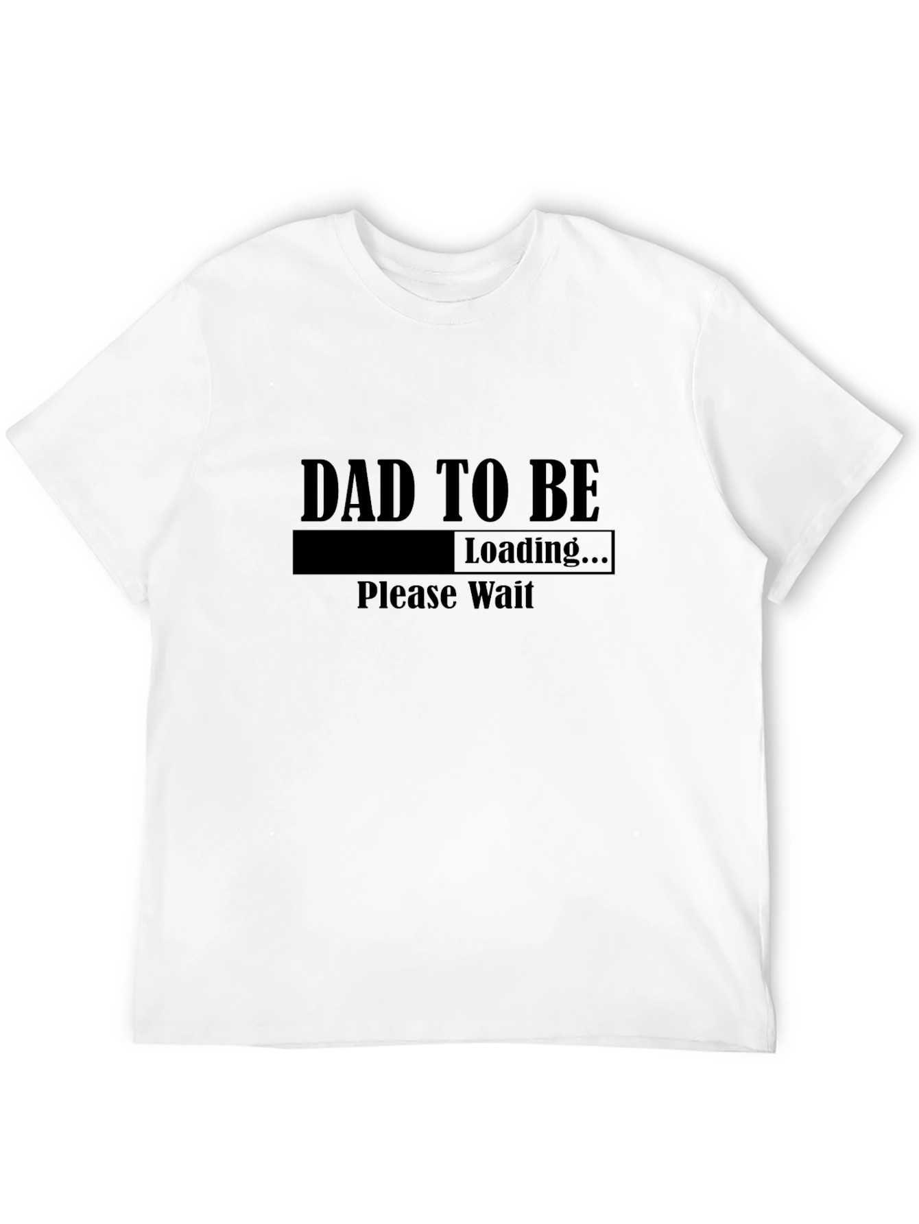 Dad To Be Loading T-Shirt - New Parent Gift
