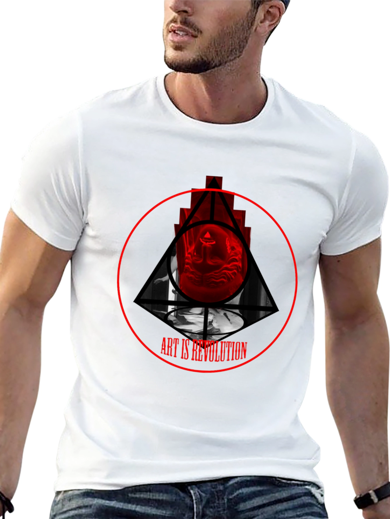 Art is Revolution Graphic Tee
