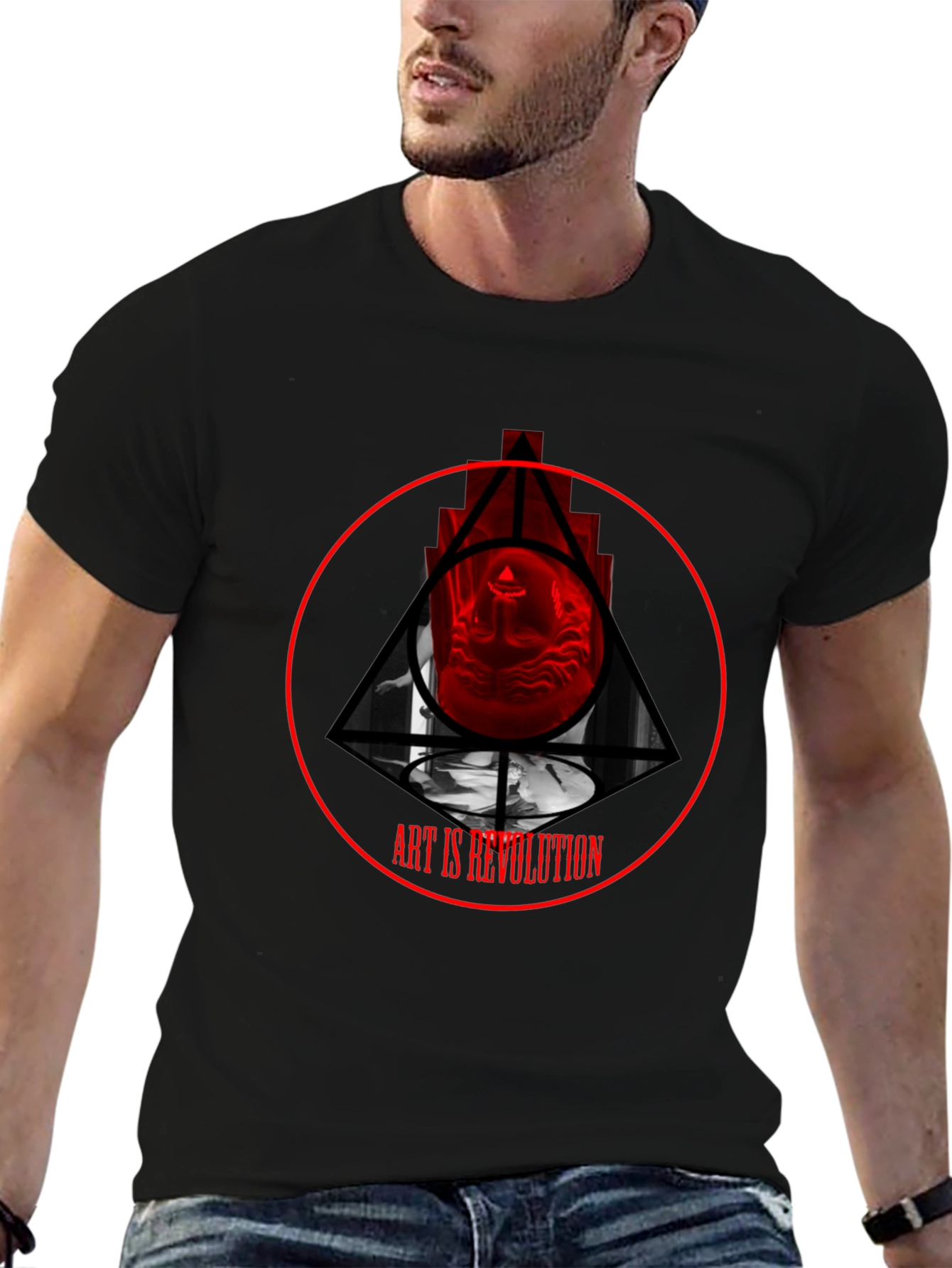 Art is Revolution Graphic Tee
