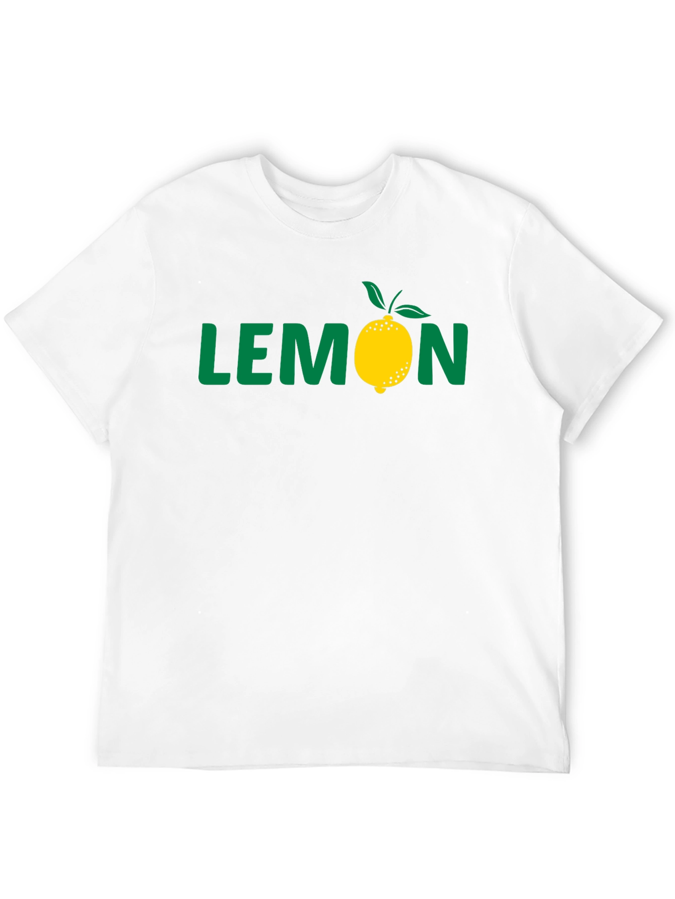 Lemon Graphic Black T-Shirt