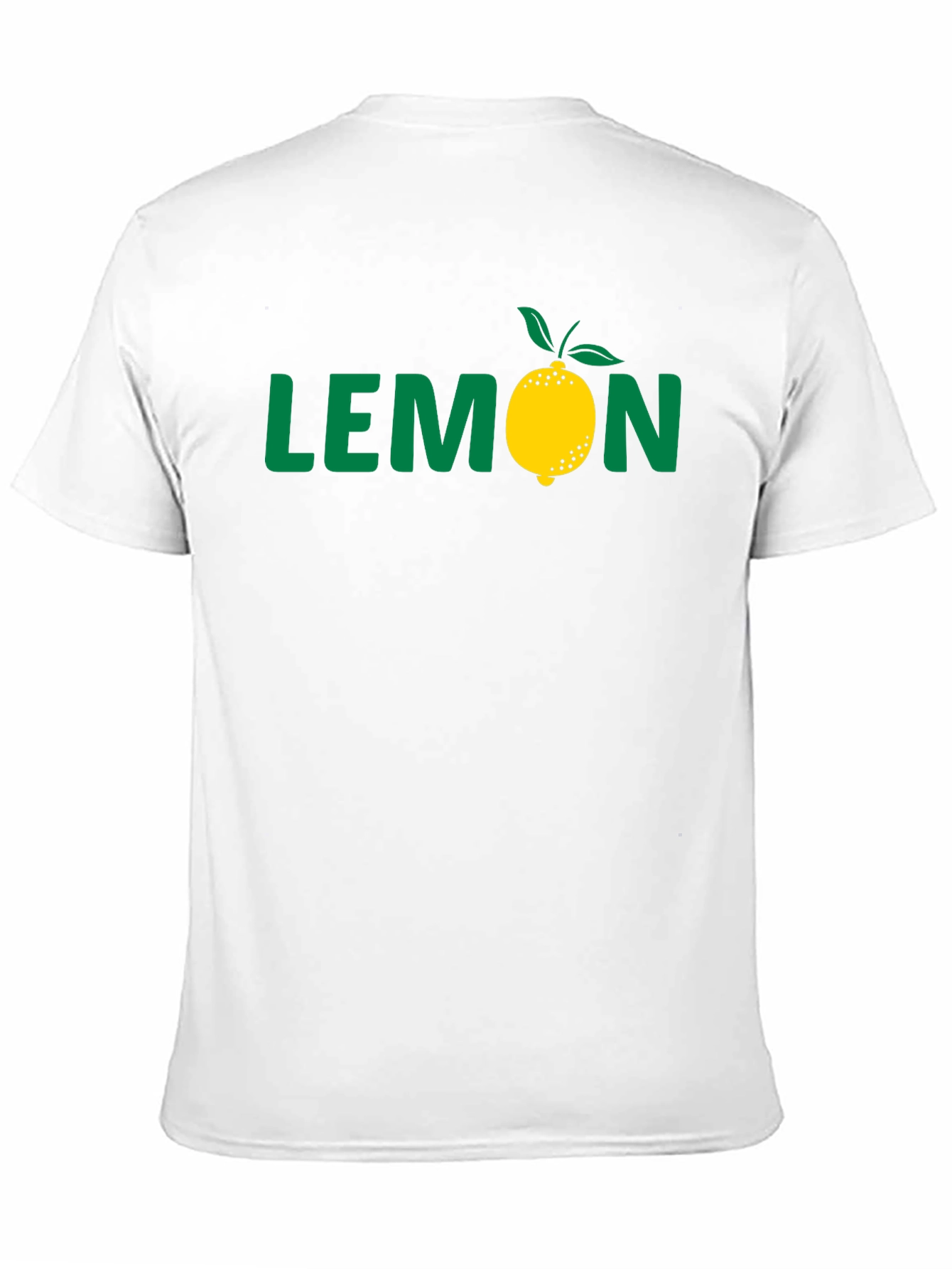 Lemon Graphic Black T-Shirt
