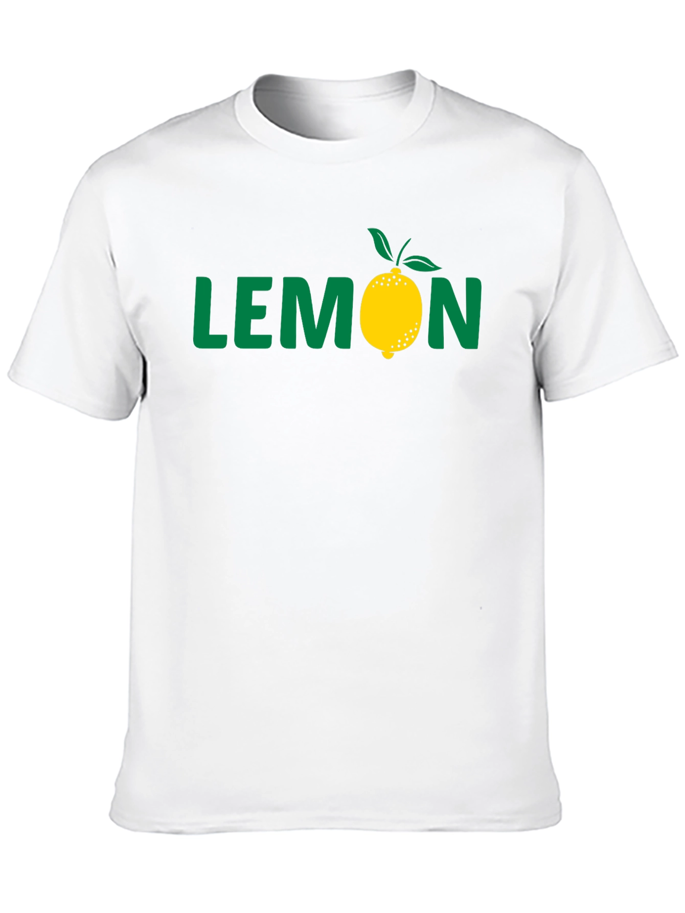 Lemon Graphic Black T-Shirt
