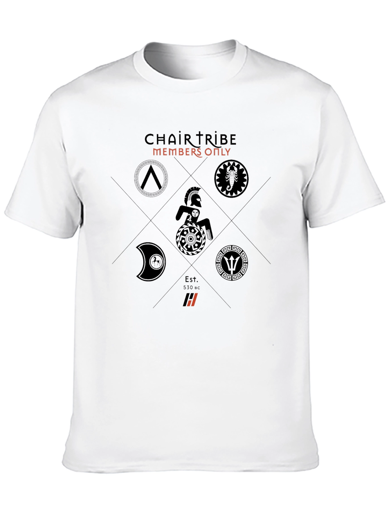 Chair Tribe Members Only Black T-Shirt