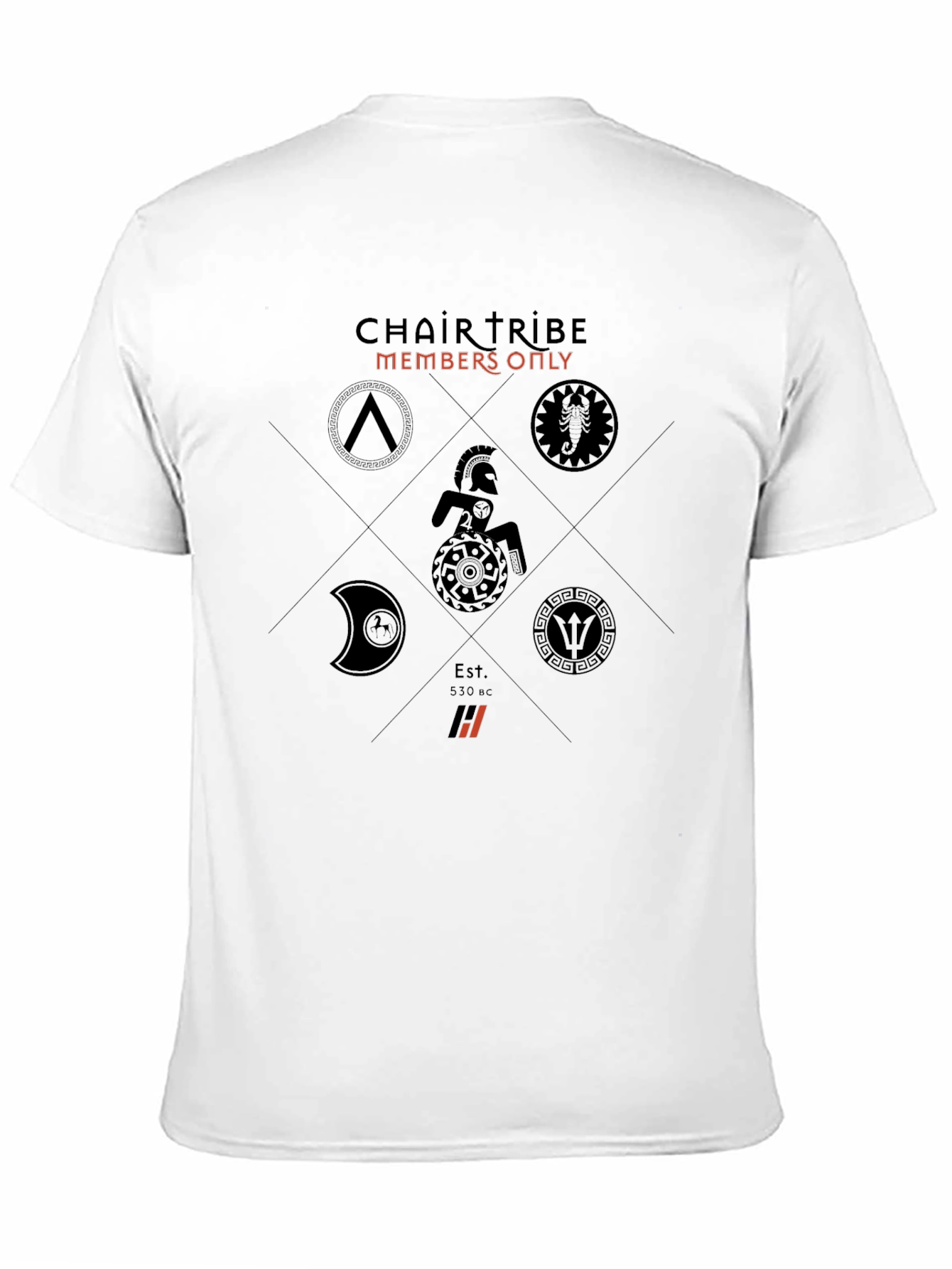 Chair Tribe Members Only Black T-Shirt
