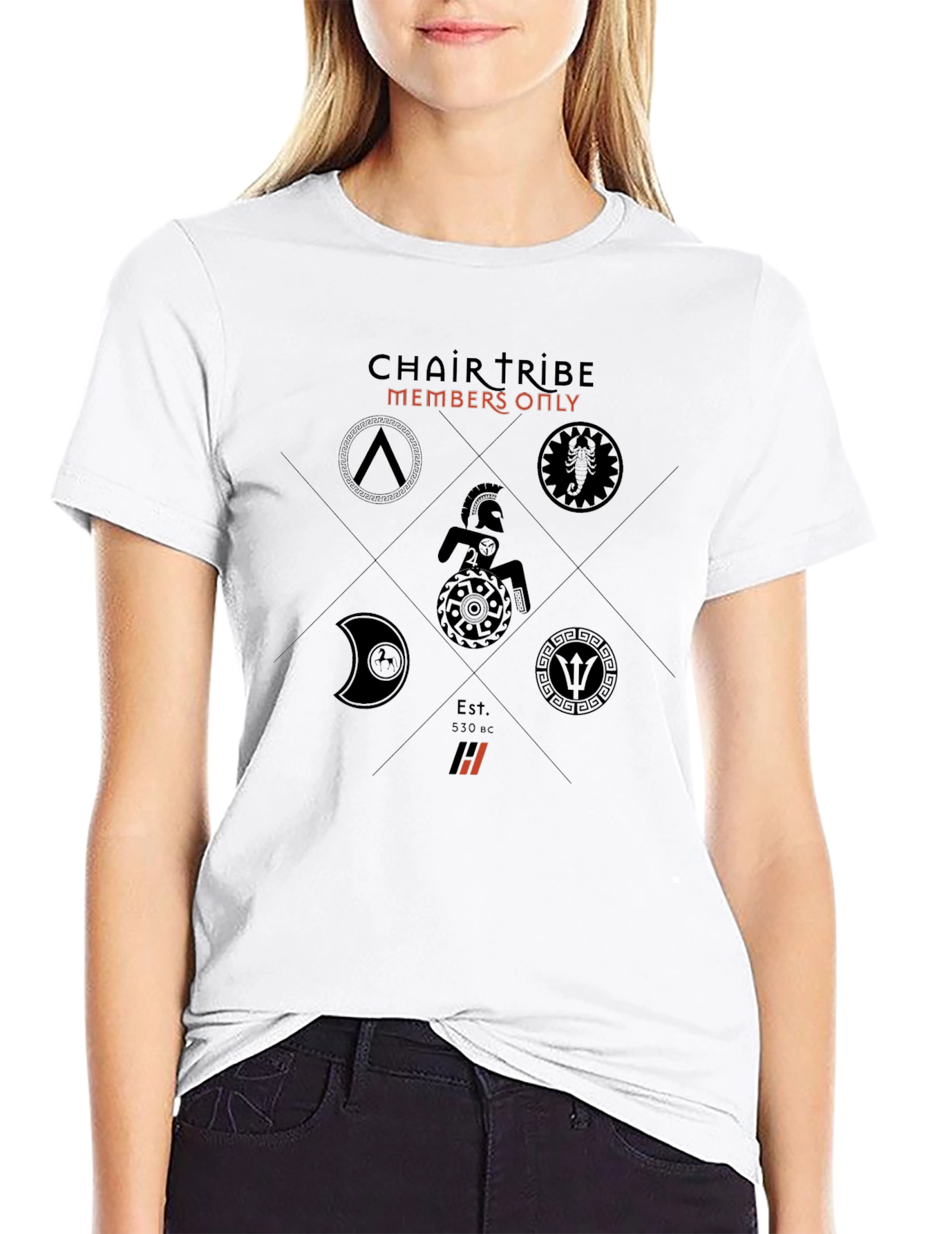 Chair Tribe Members Only Black T-Shirt