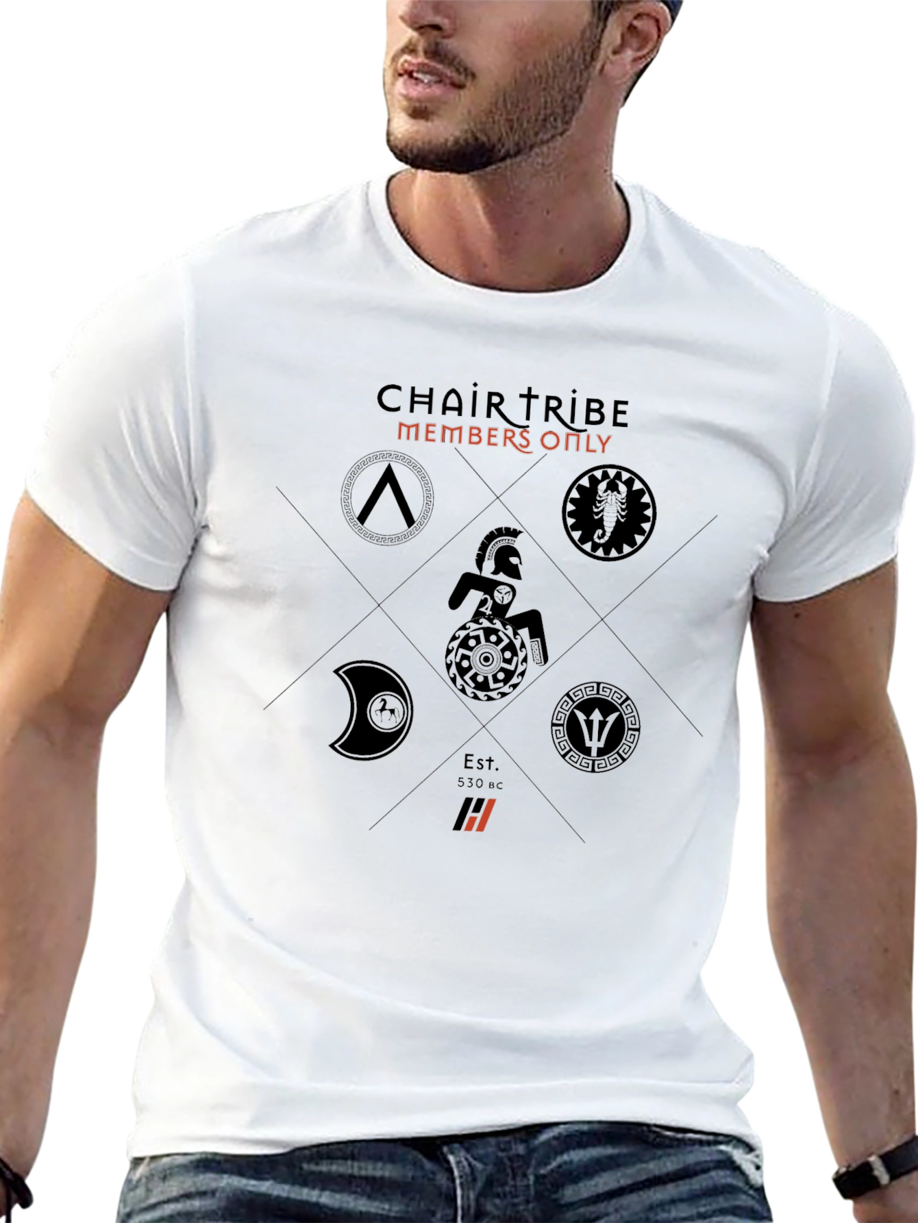 Chair Tribe Members Only Black T-Shirt