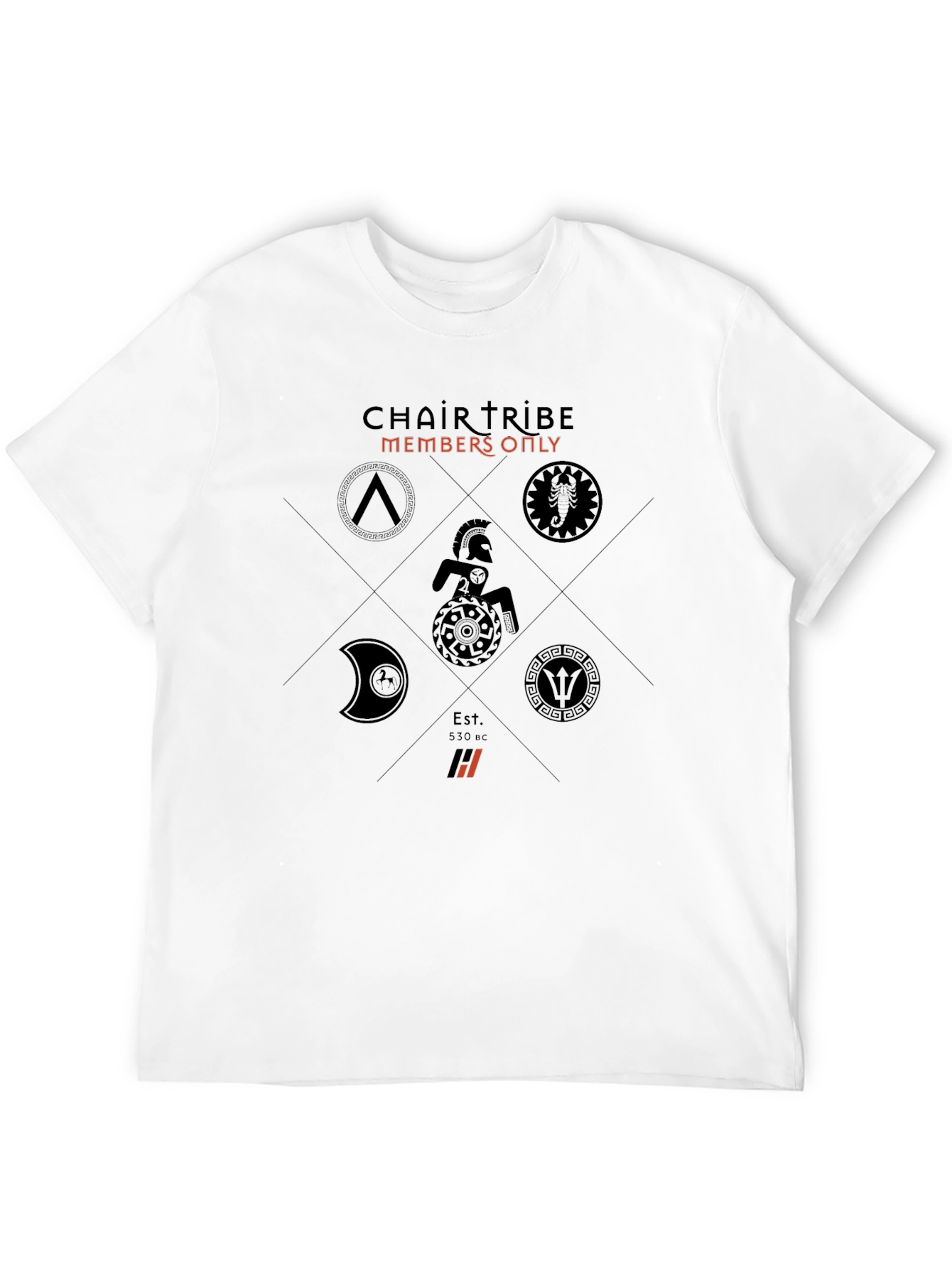 Chair Tribe Members Only Black T-Shirt