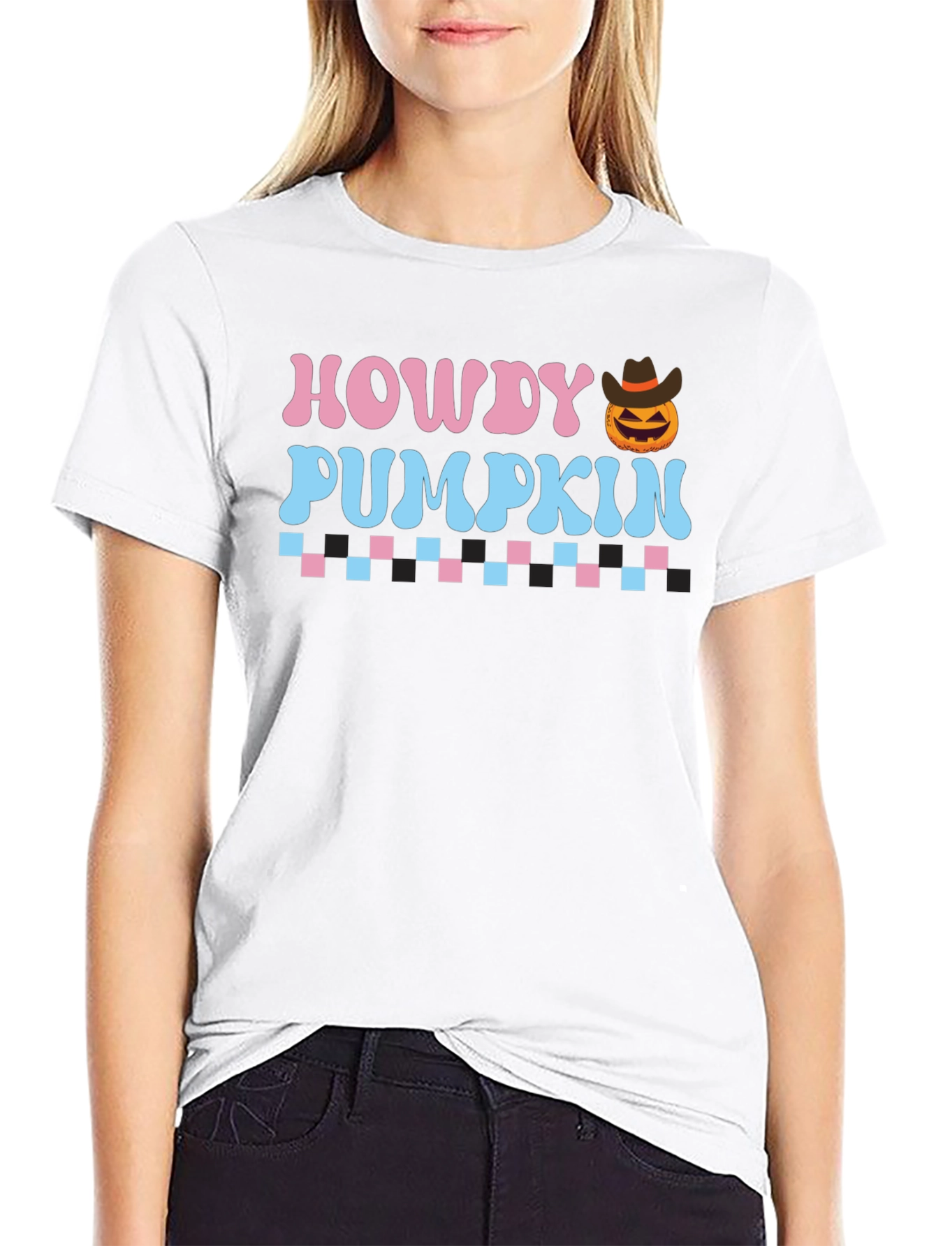 Howdy Pumpkin T-Shirt - Halloween Cowboy