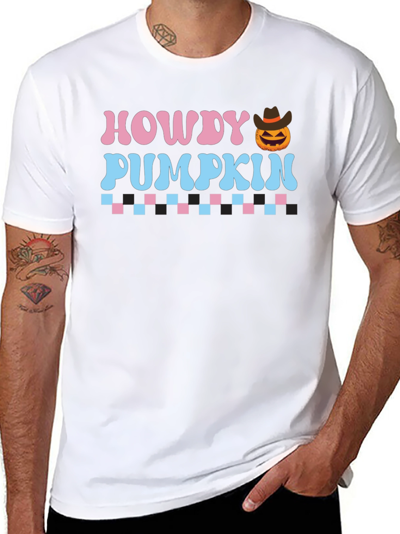 Howdy Pumpkin T-Shirt - Halloween Cowboy