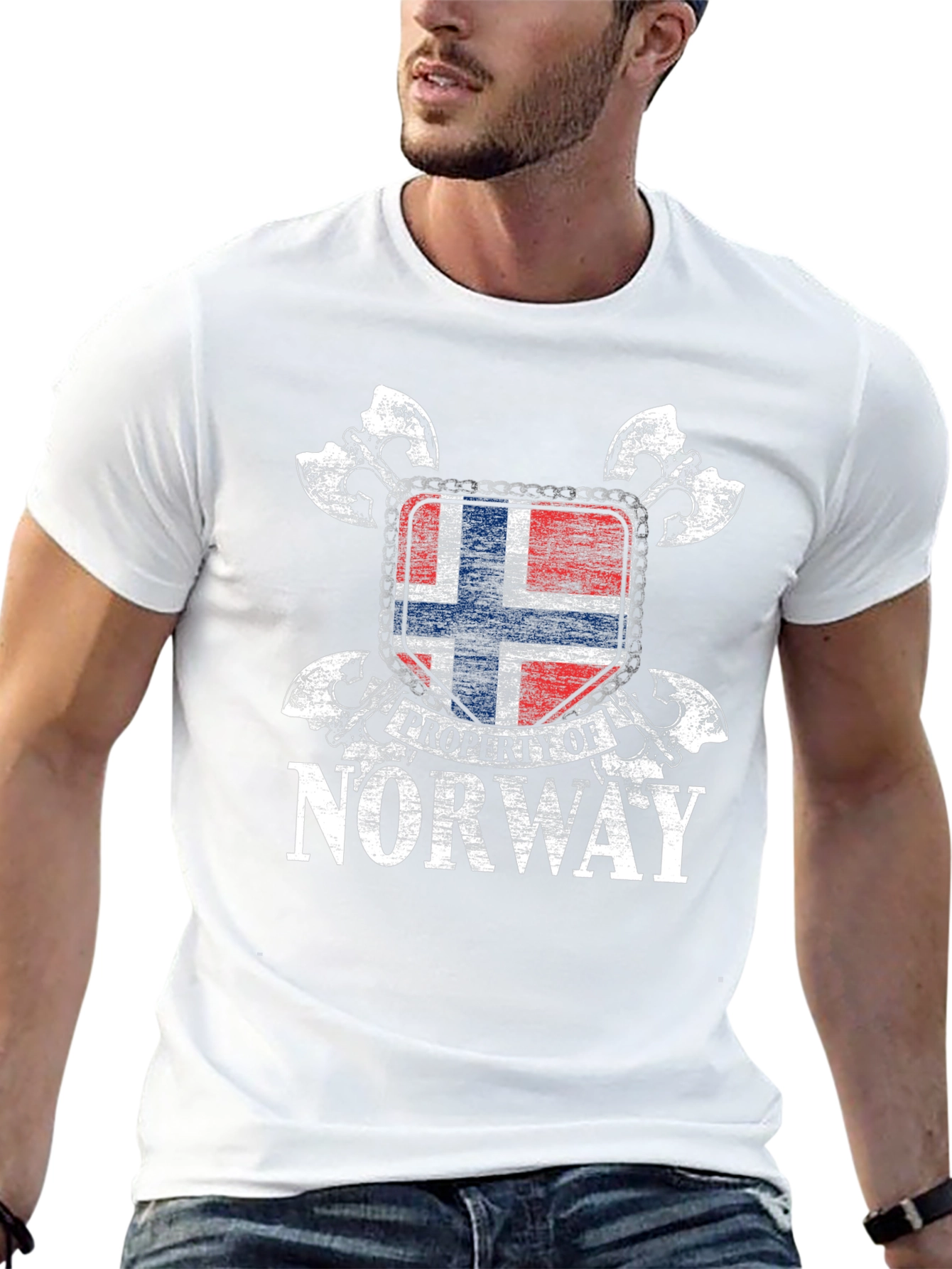 Property of Norway T-Shirt - Mens Black Tee