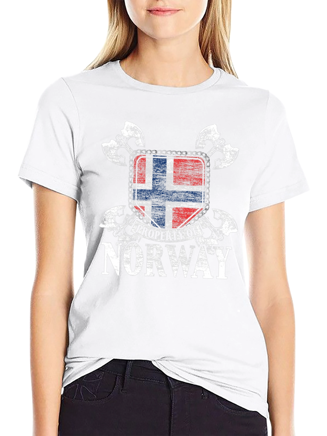 Property of Norway T-Shirt - Mens Black Tee
