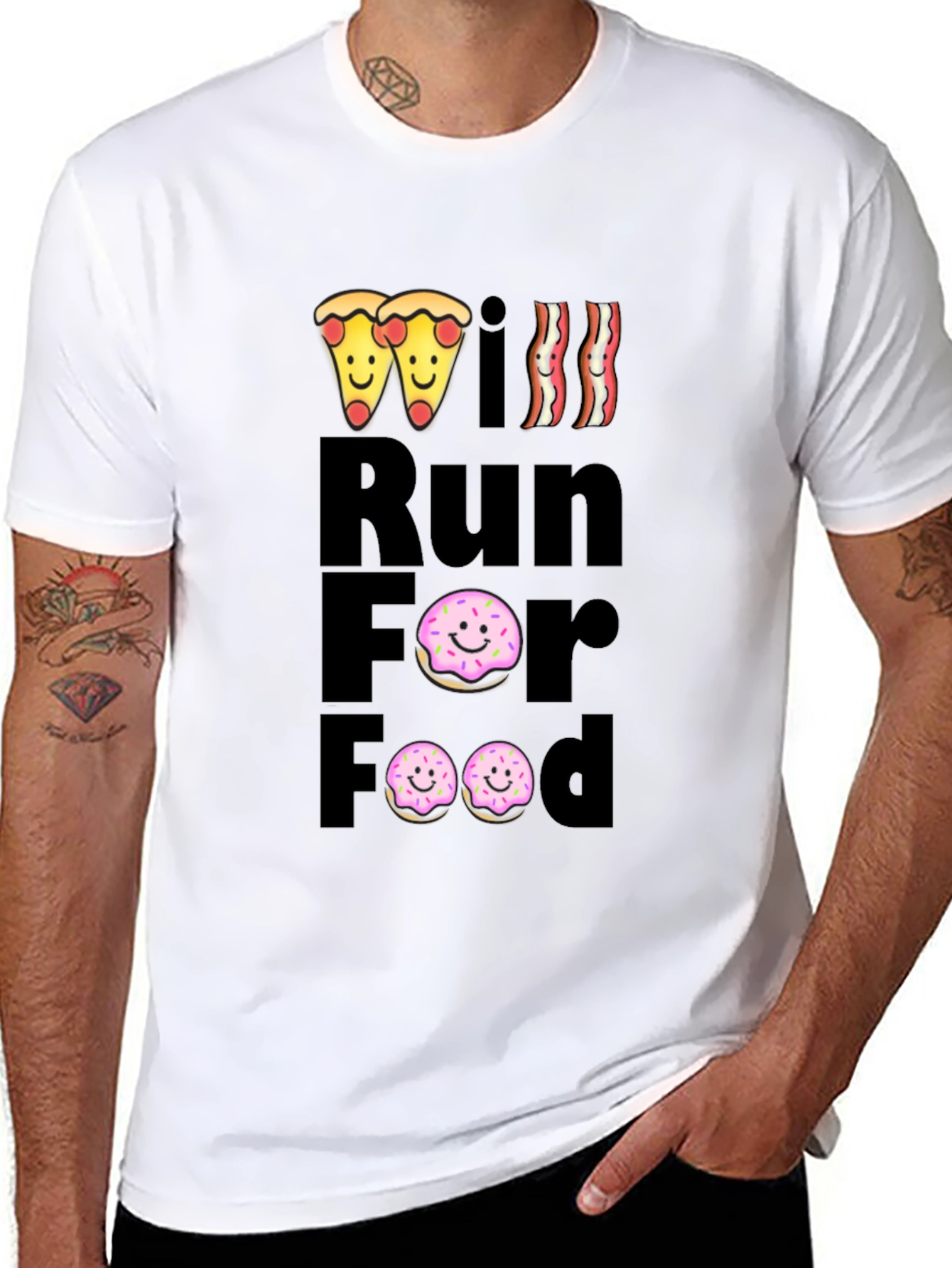 I Will Run For Food T-Shirt