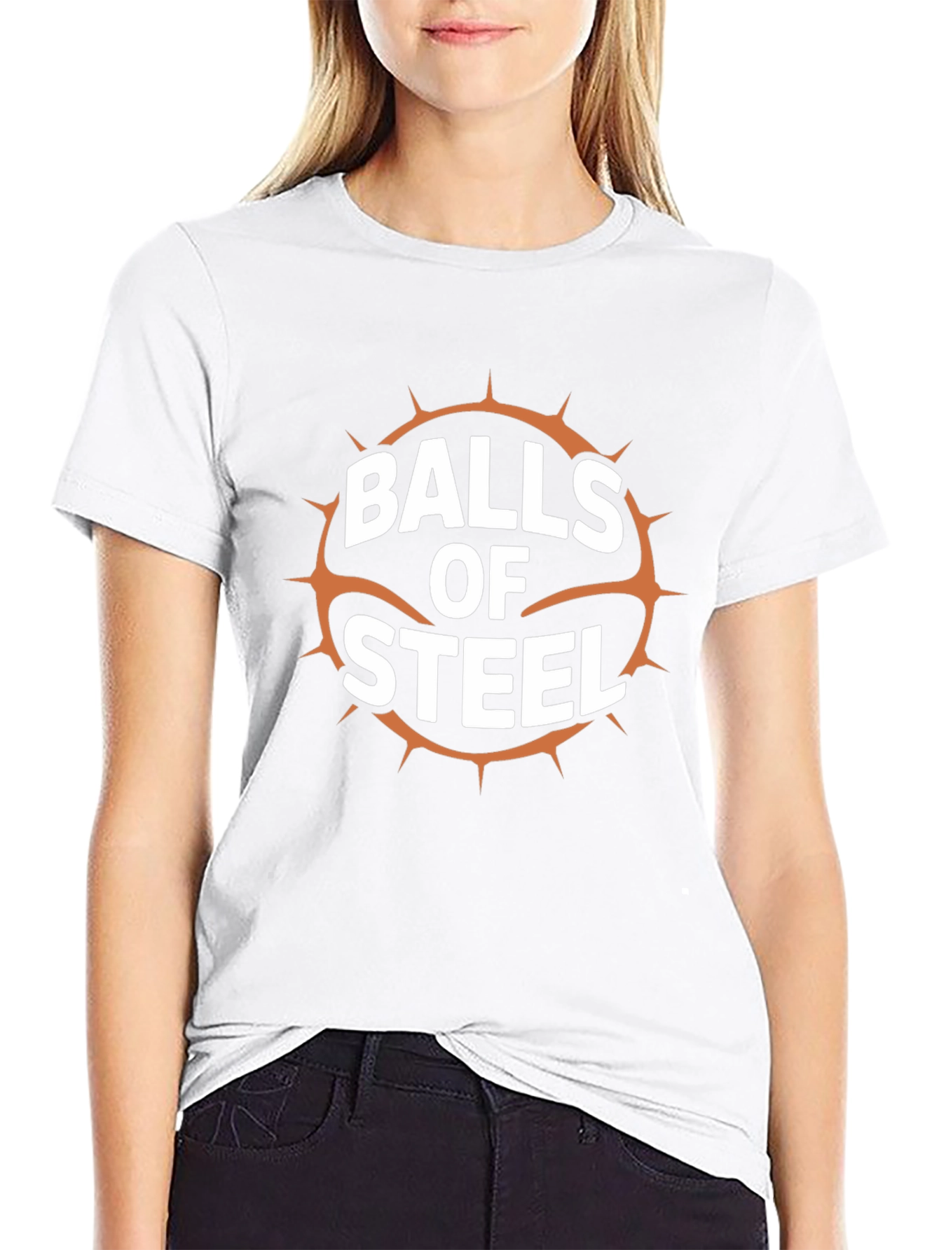 Balls of Steel Graphic T-Shirt - Black
