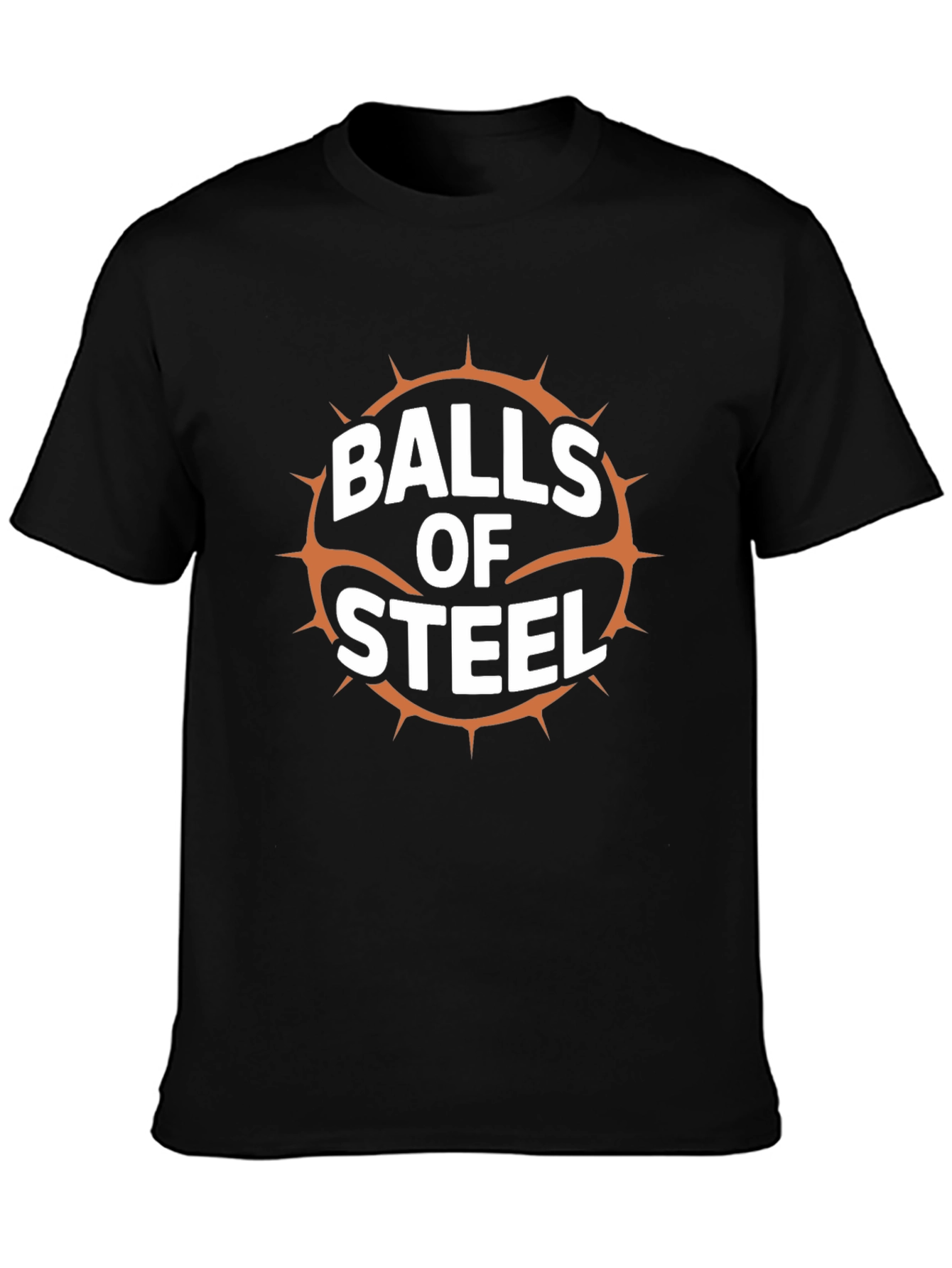 Balls of Steel Graphic T-Shirt - Black