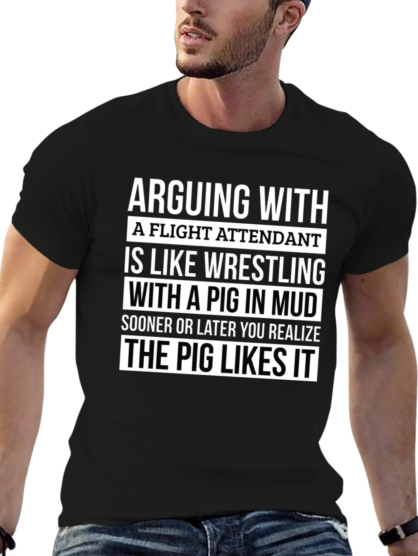 Arguing with Flight Attendant T-Shirt