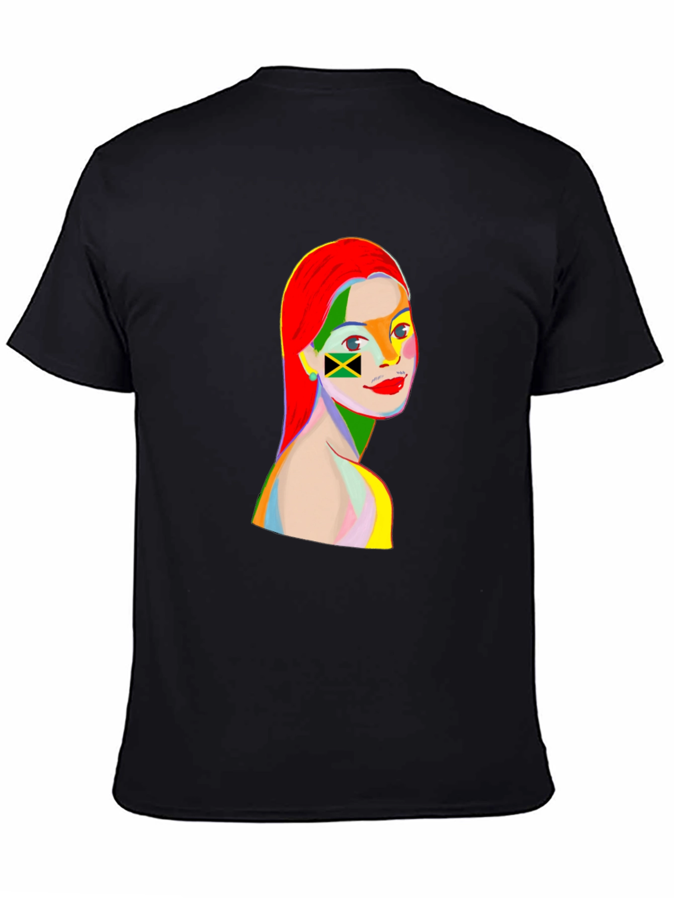 Jamaica Flag Pop Art T-Shirt