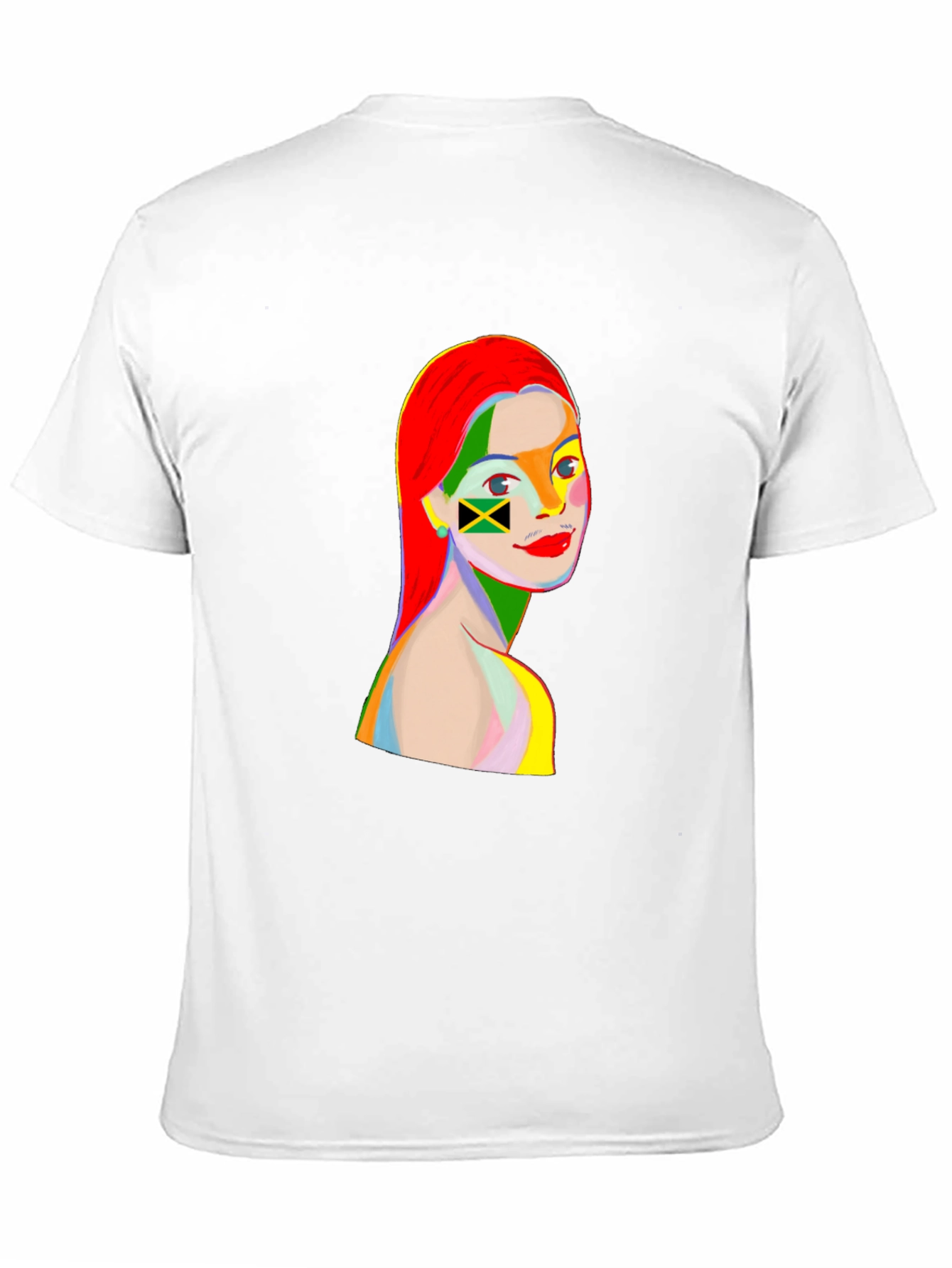 Jamaica Flag Pop Art T-Shirt